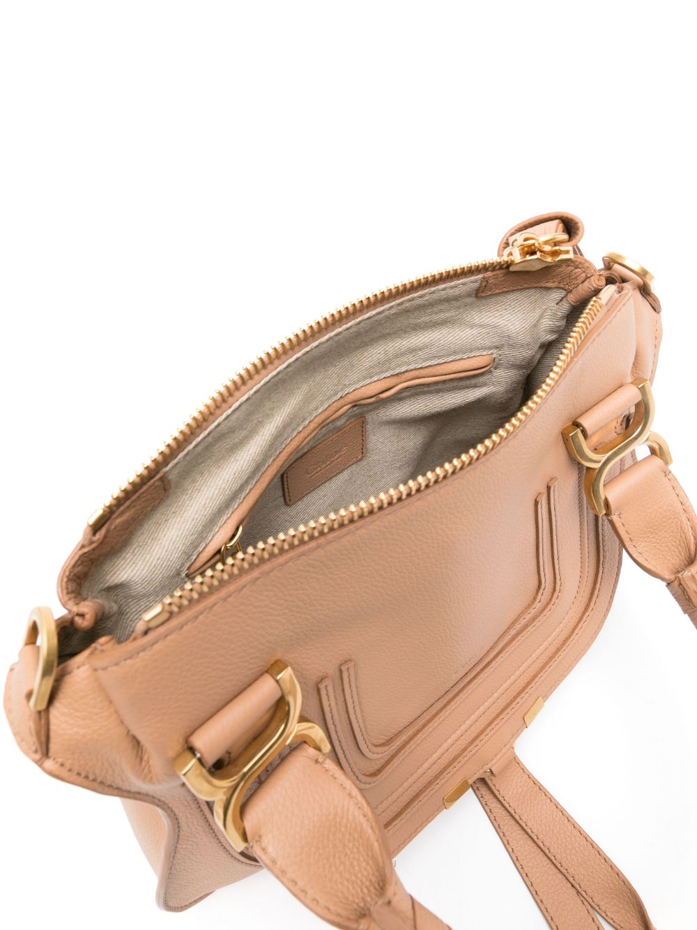 CHLOÉ Mini Grained Leather Handbag