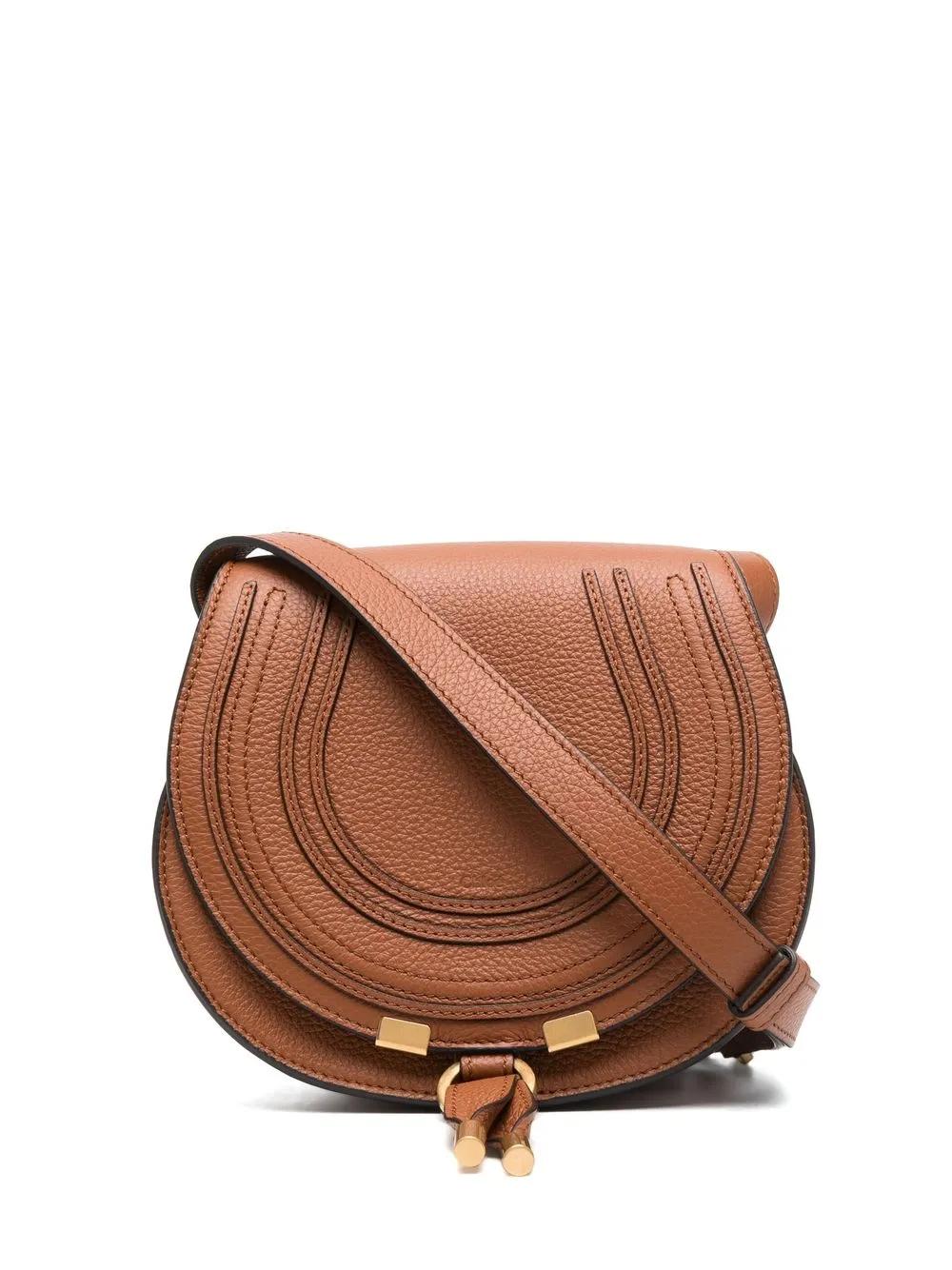 CHLOÉ Grained Leather Crossbody Handbag
