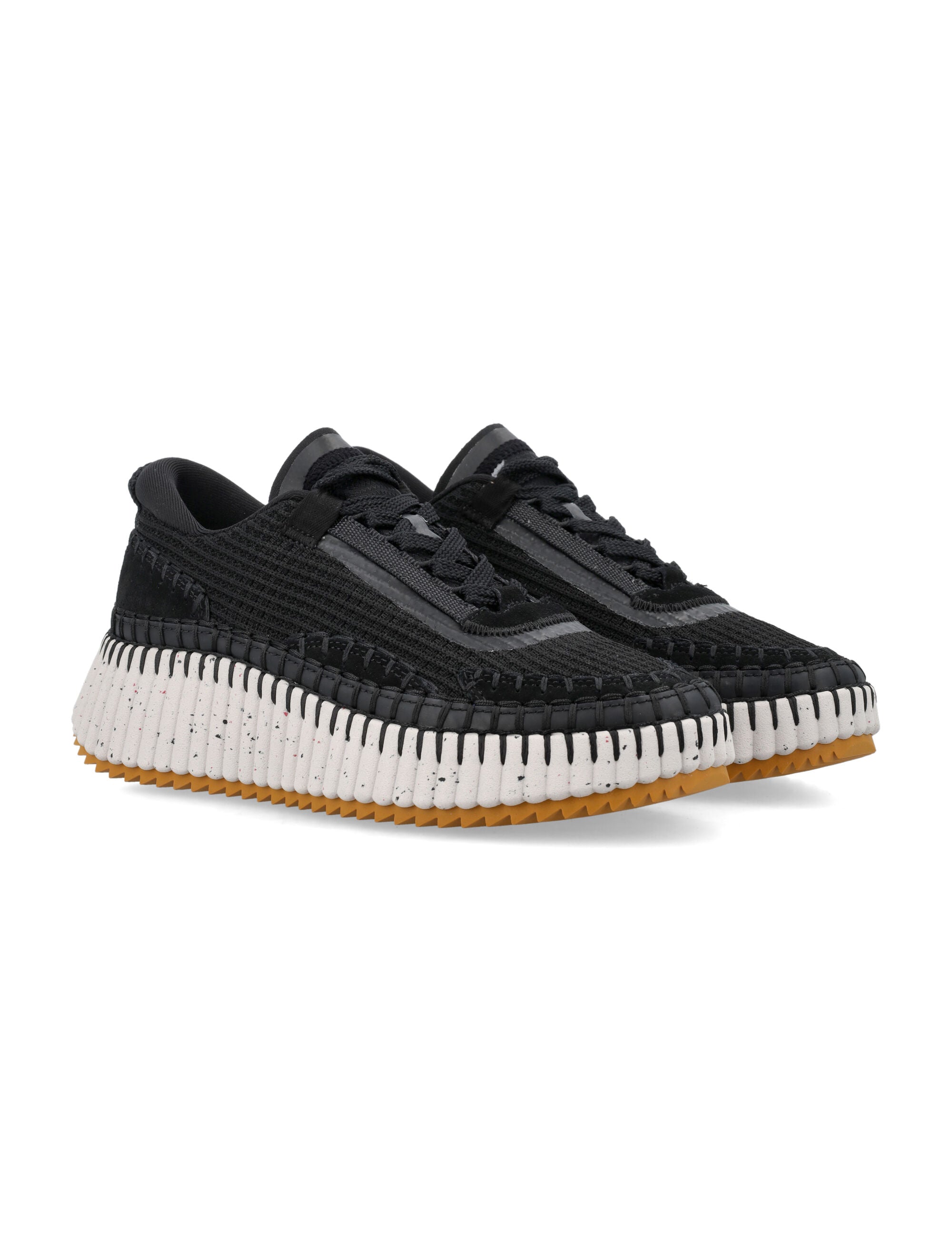 CHLOÉ Hand-Stitched Mesh Nama Women's Sneaker