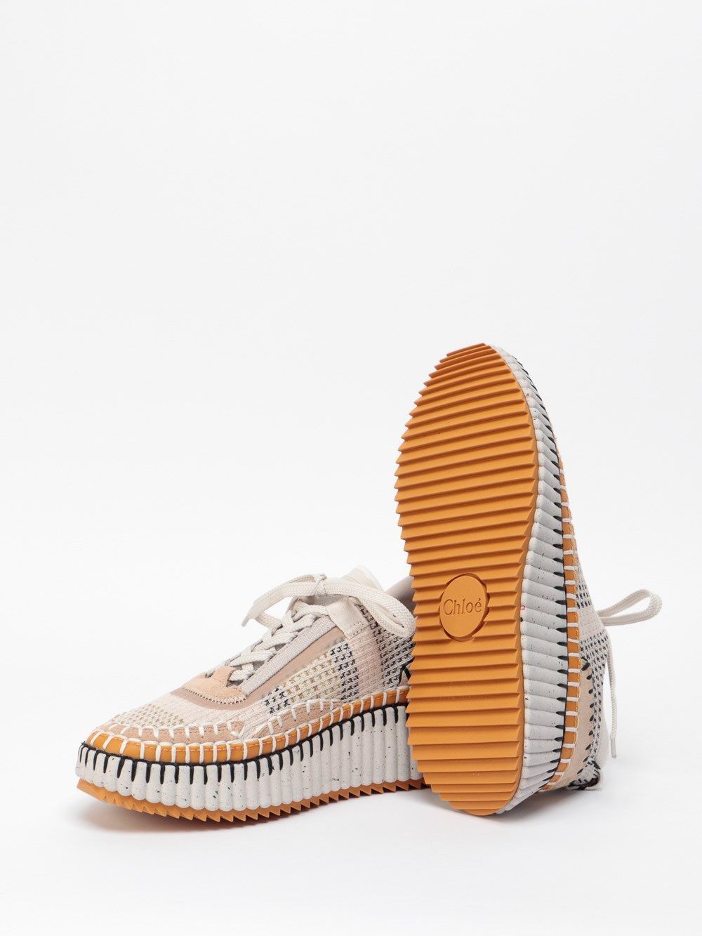 CHLOÉ Recycled Fabric Low-Top Sneakers for Women