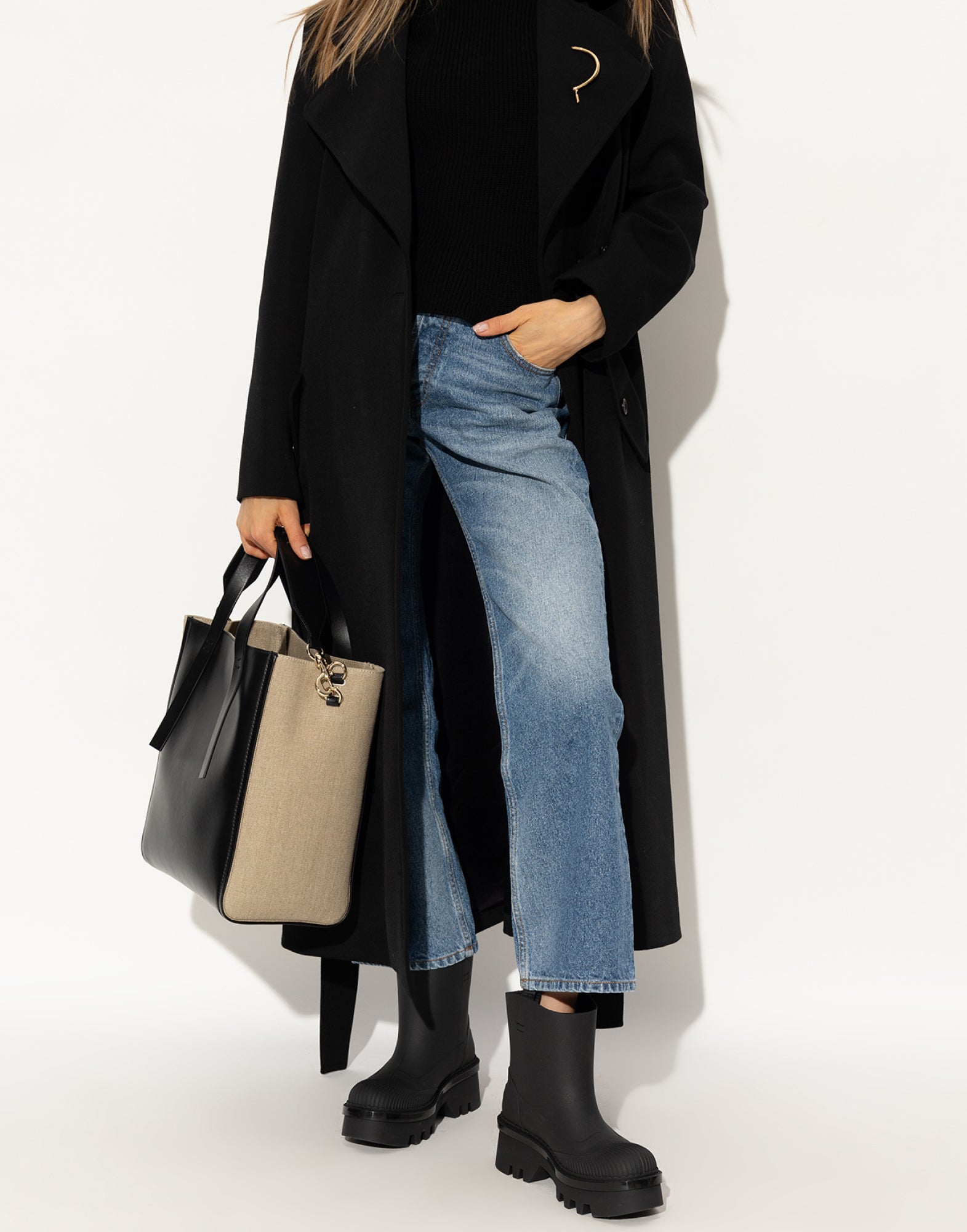 CHLOÉ Raina Mini Rain Boots with 5.5 cm Heel