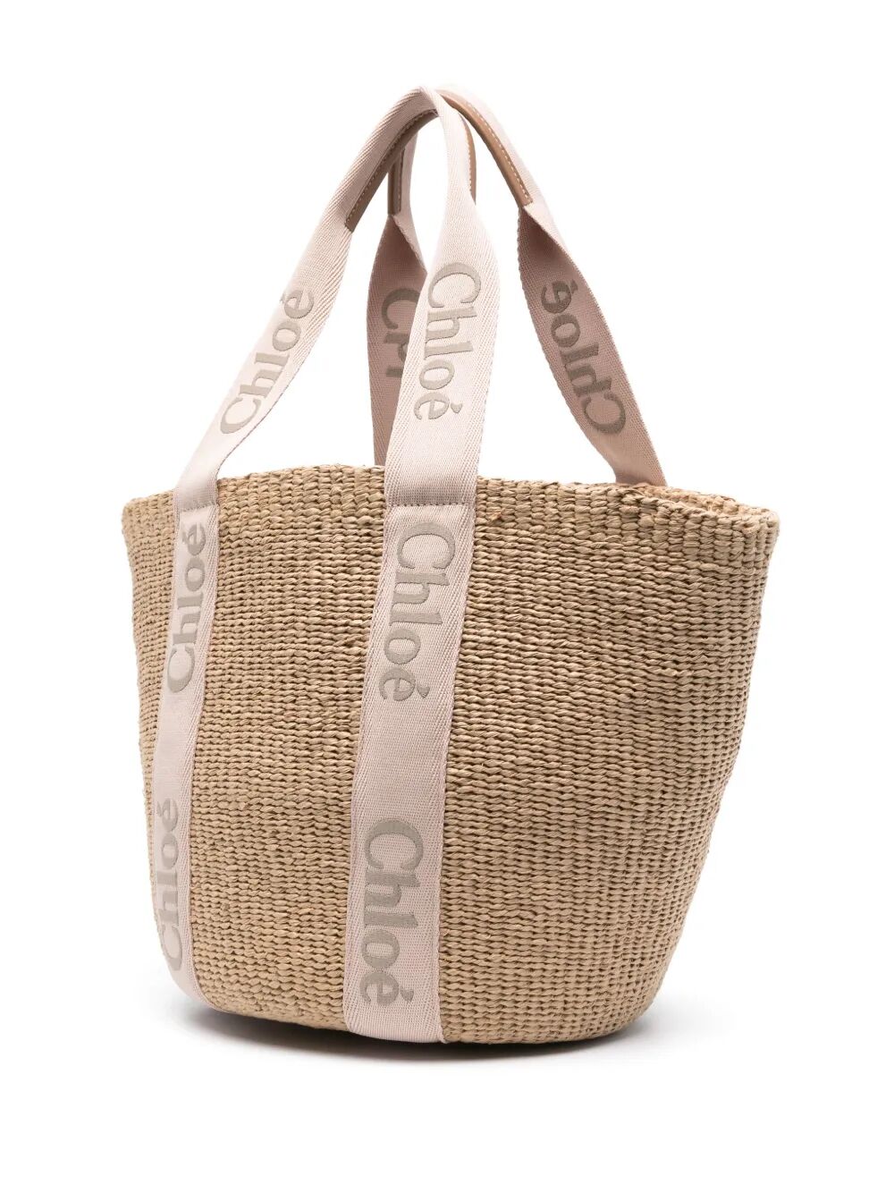 CHLOÉ Large Woody Tote Handbag 30x35x25 CM