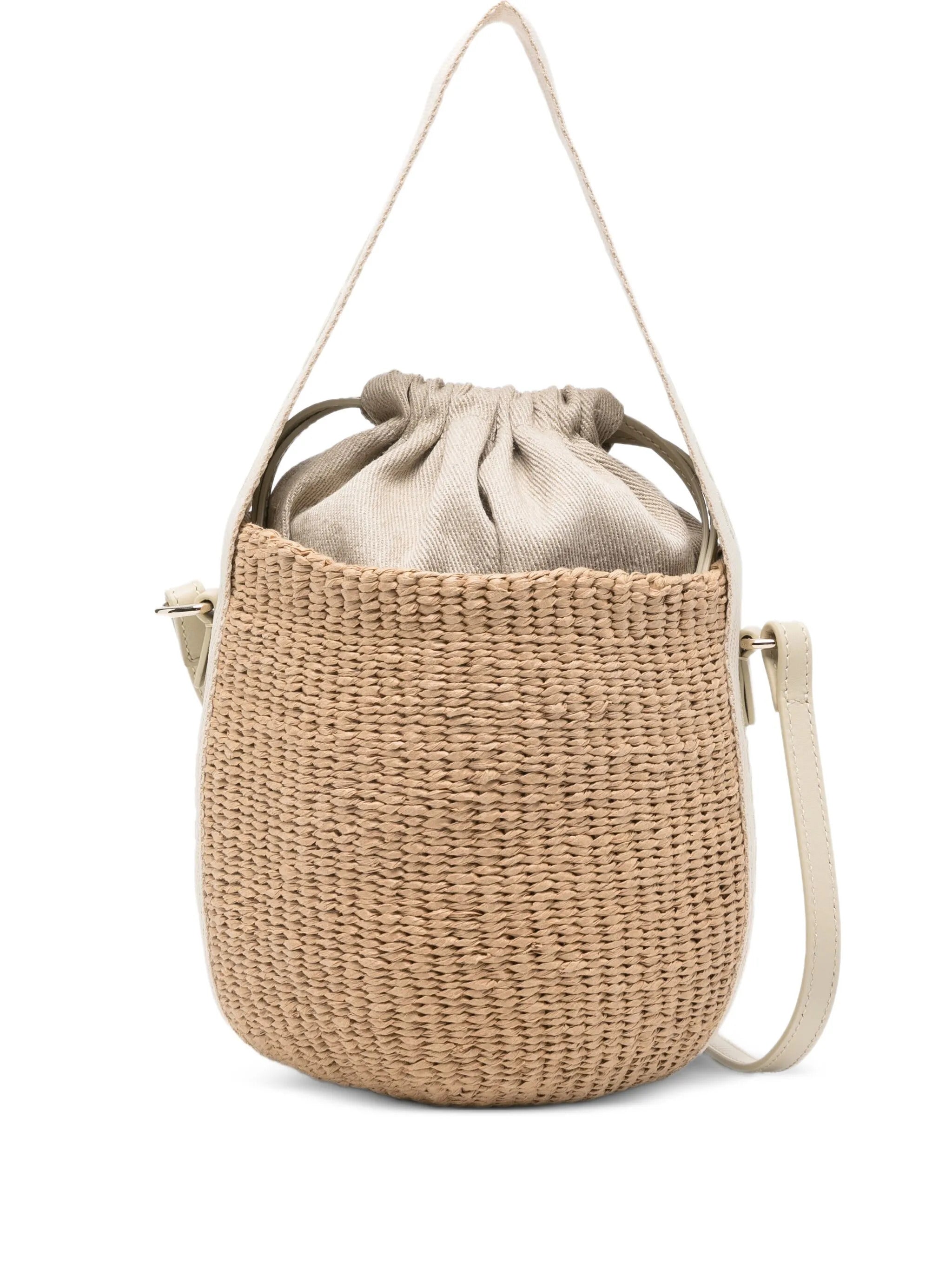 CHLOÉ Mini Woven Basket Handbag
