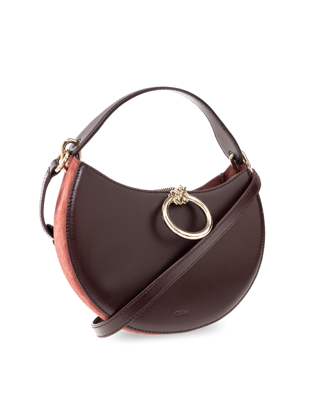 CHLOÉ Mini Hobo Handbag with Shoulder Strap - FW25