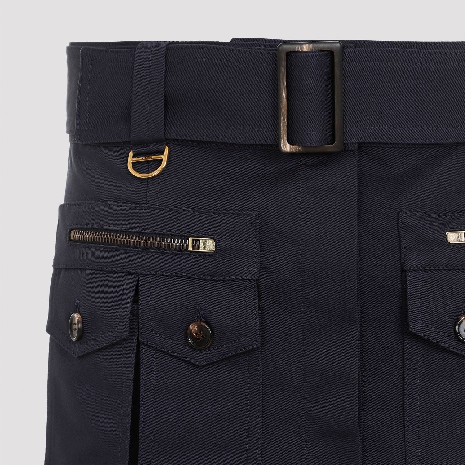 CHLOÉ Chic Cotton Mini Skirt