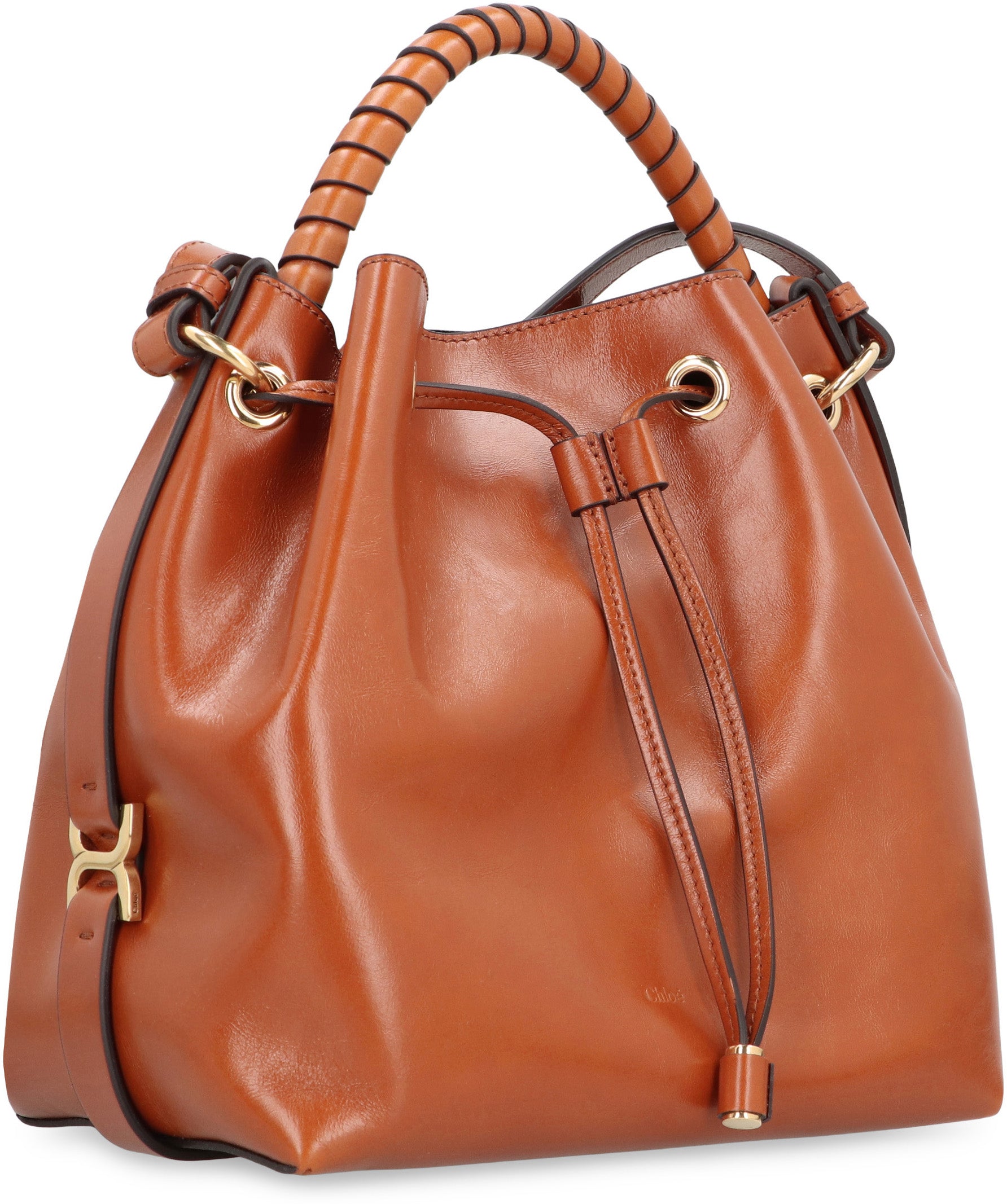 CHLOÉ Mini Bucket Handbag in Leather