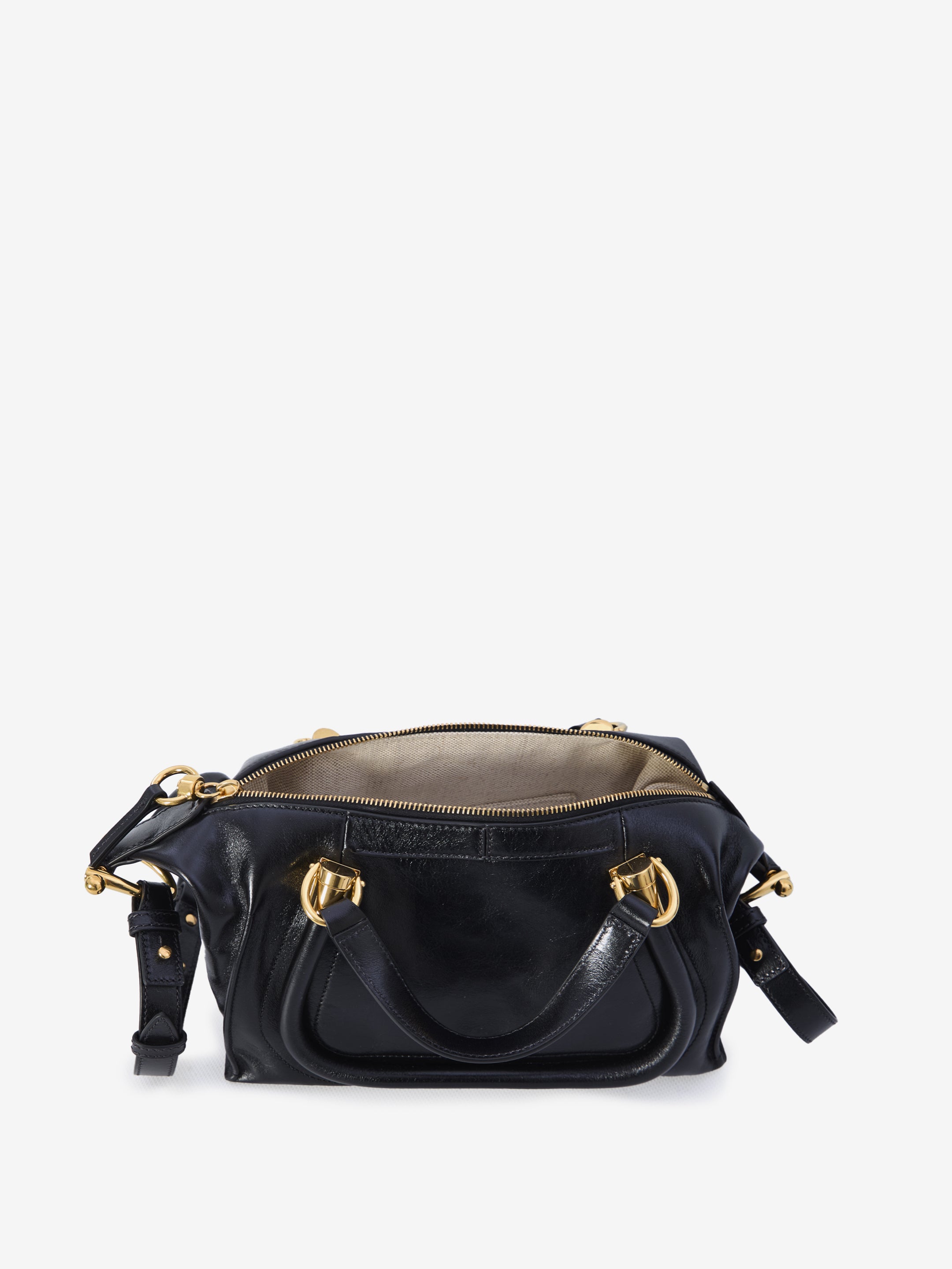 CHLOÉ Mini Leather Paraty 24 Handbag