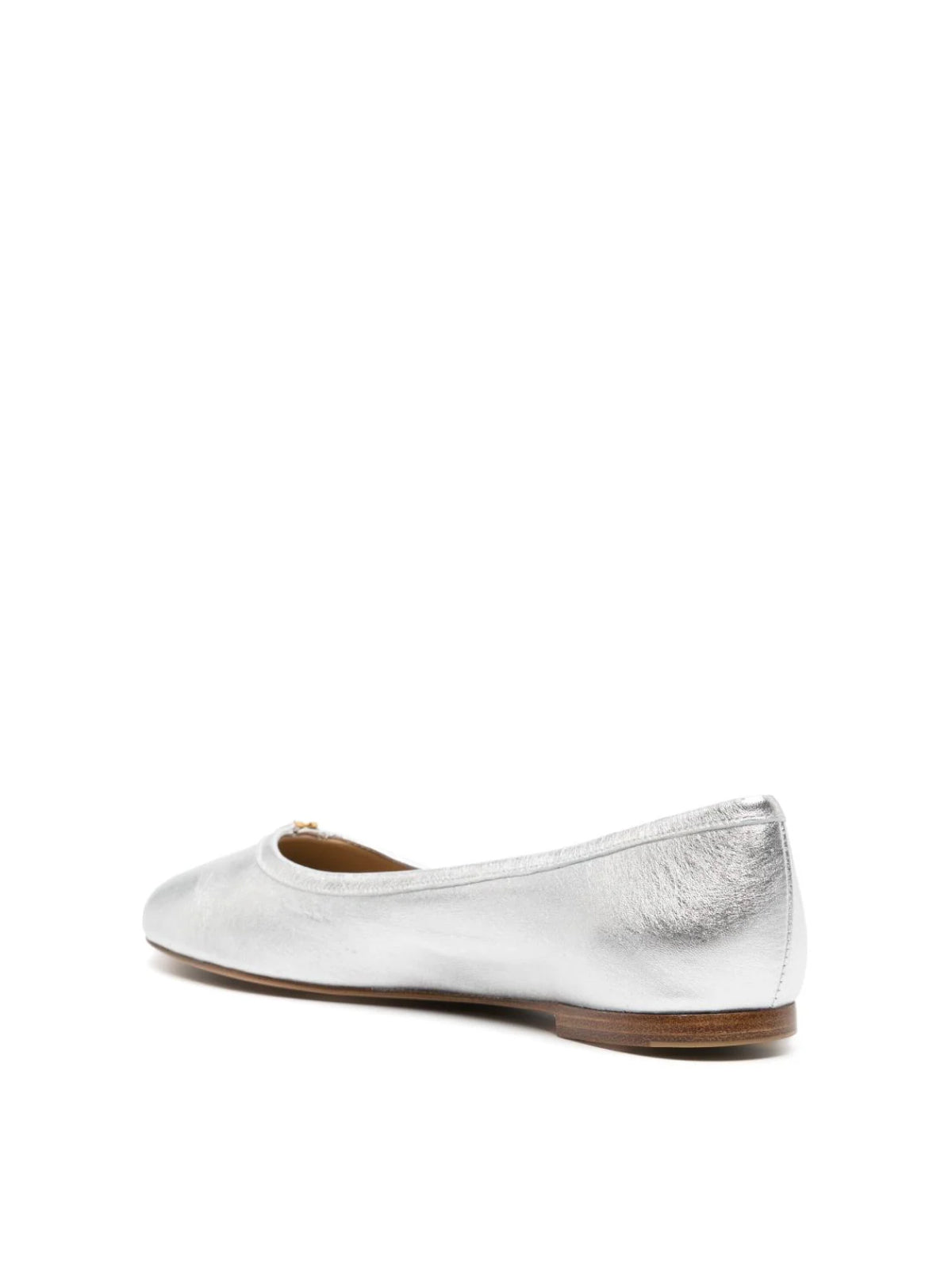 CHLOÉ Metallic Leather Ballerina Flats for Women