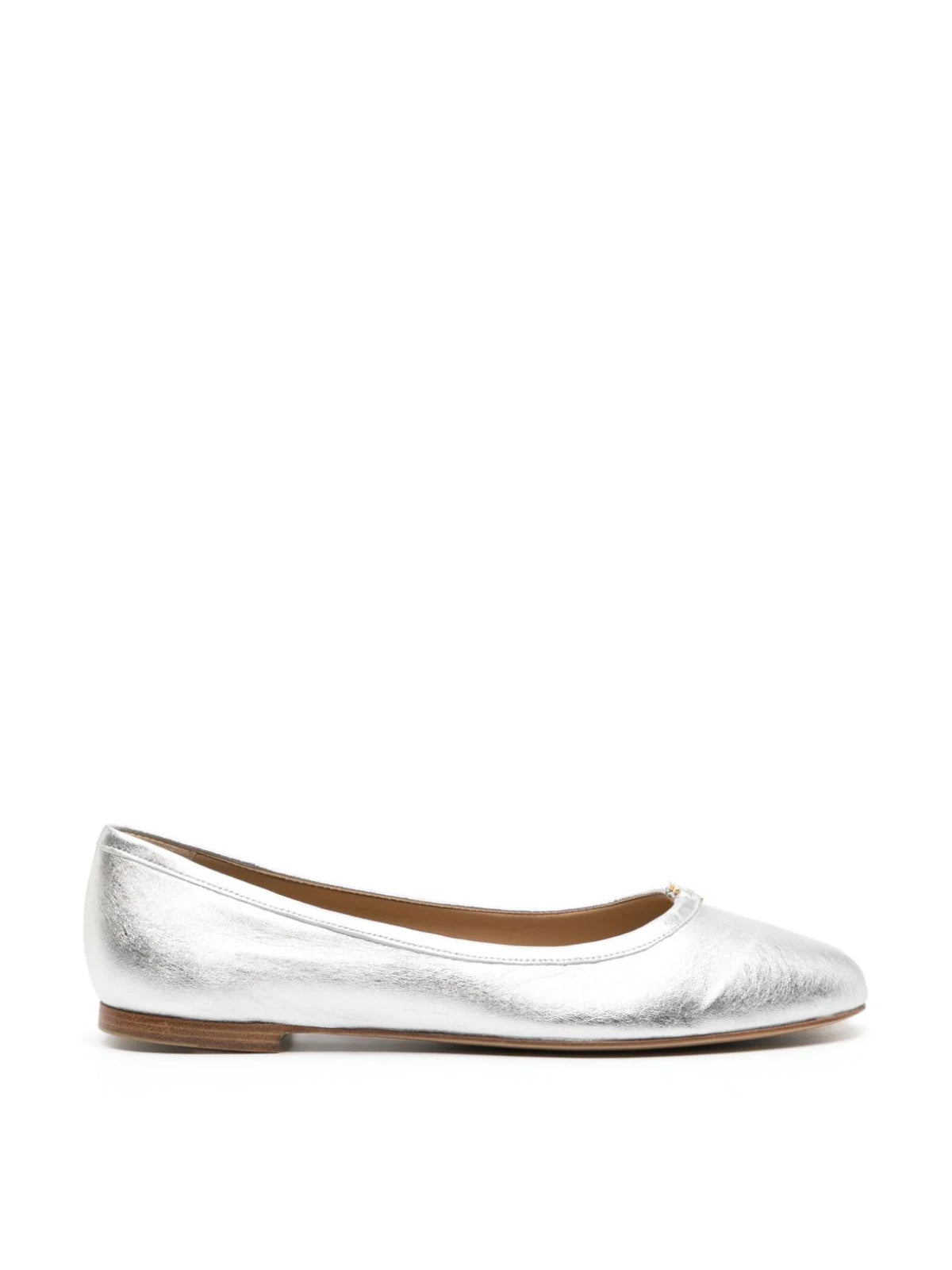 CHLOÉ Metallic Leather Ballerina Flats for Women