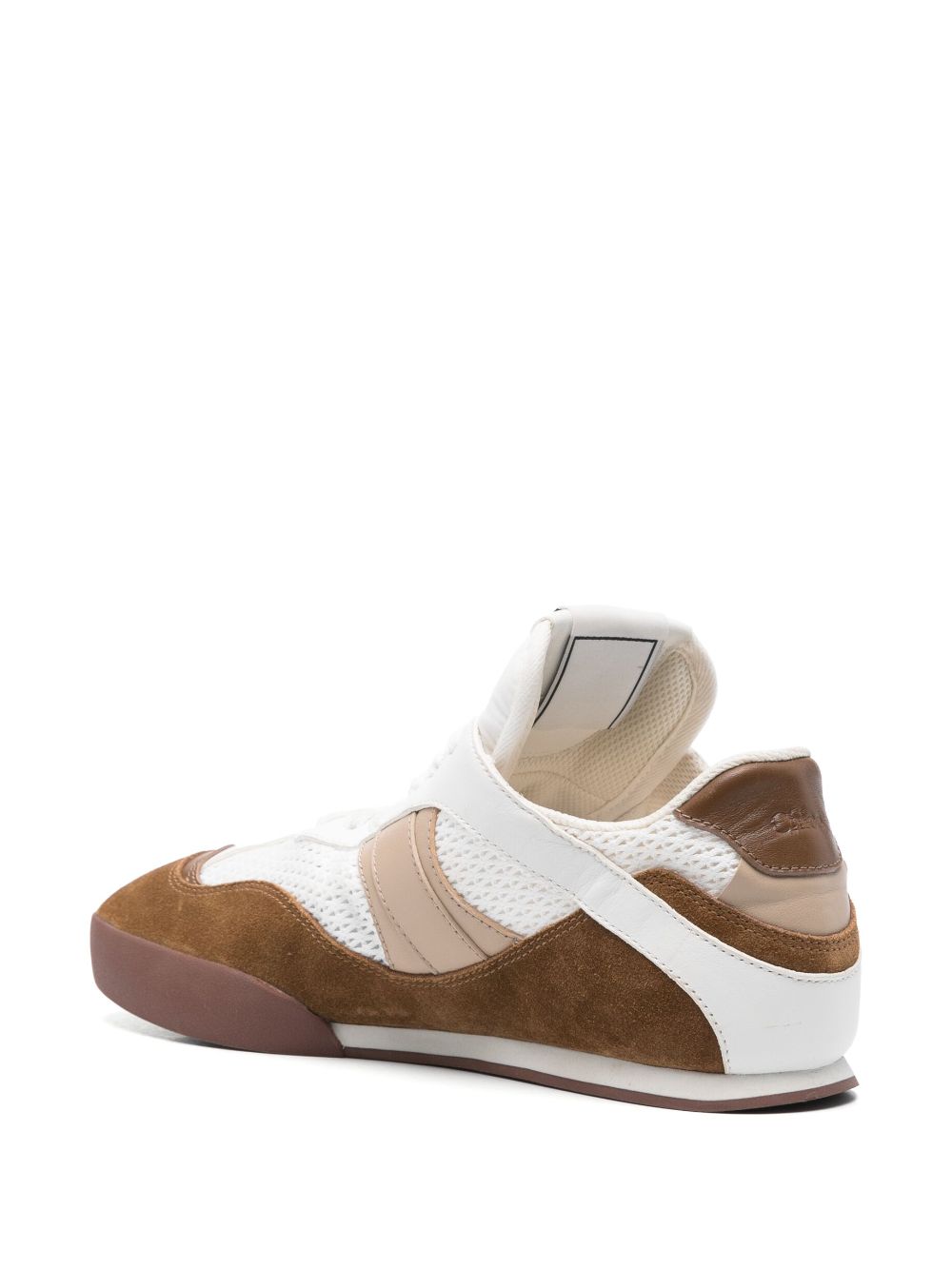 CHLOÉ Kick Suede and Recycled Tissue Sneakers - FW25 Style