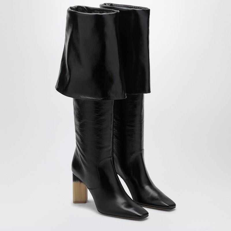 CHLOÉ High-Heeled Boot with Foldable Shaft