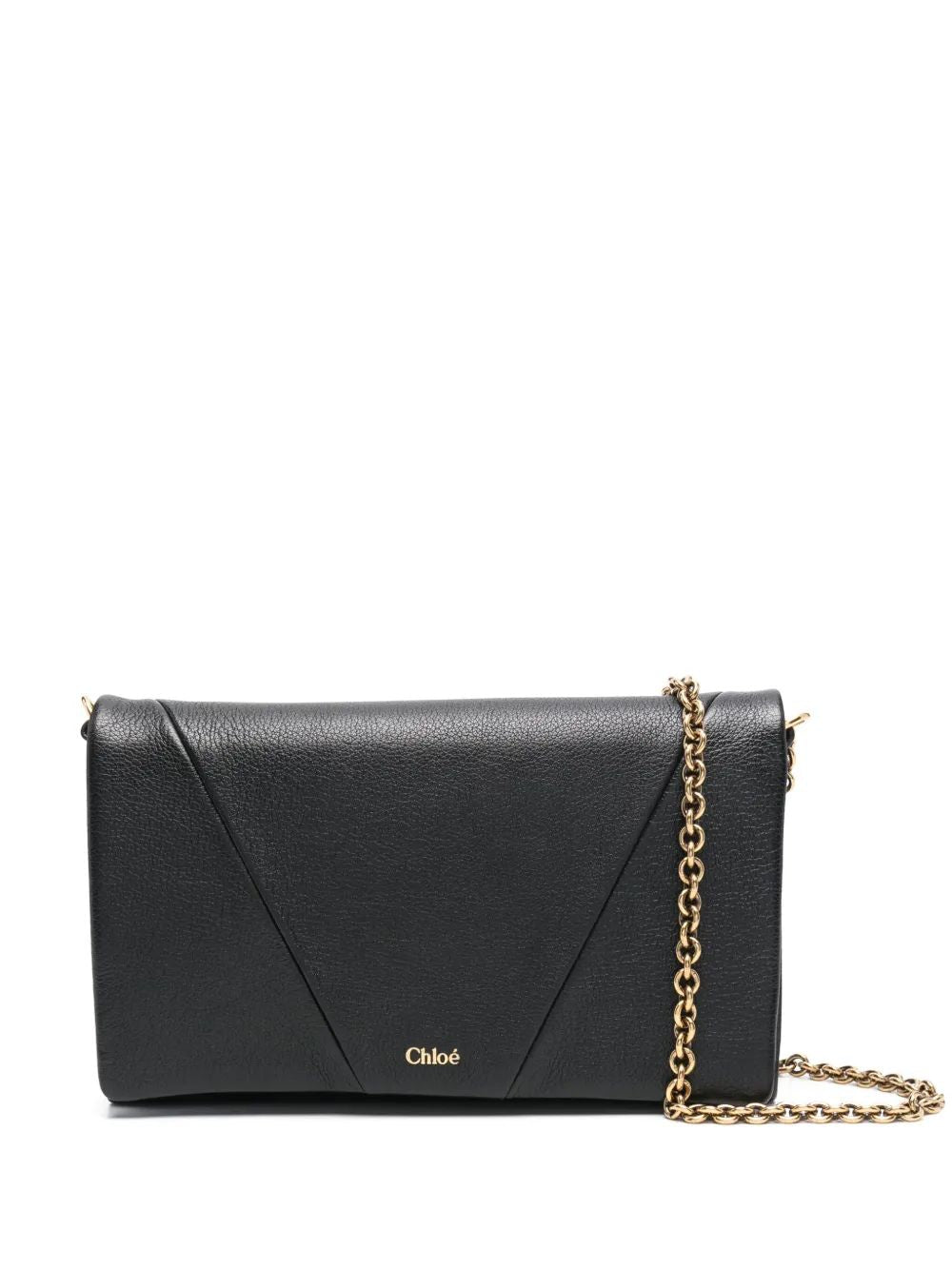 CHLOÉ Mini Flap Wallet with Chain