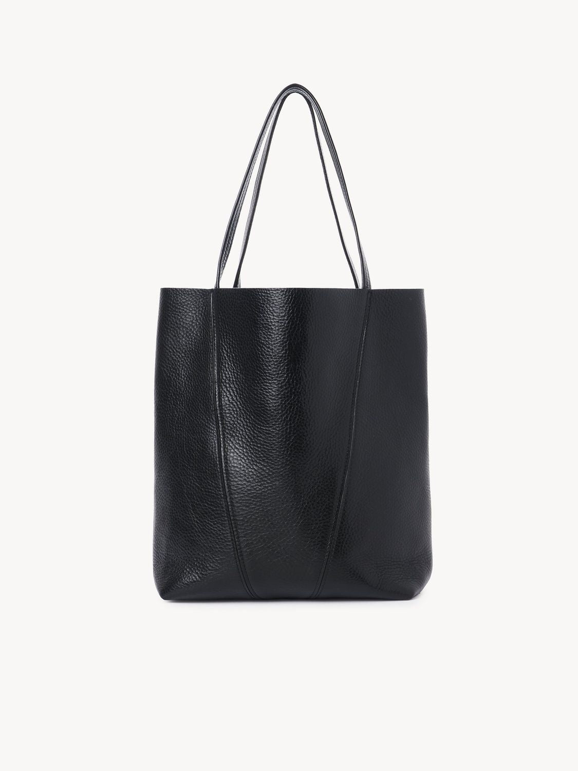 CHLOÉ Medium Grained Leather Tote Handbag