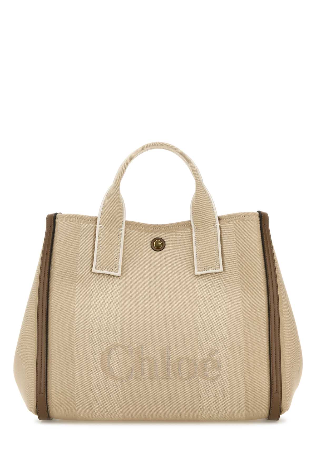 CHLOÉ Carry Canvas Mini Tote Handbag