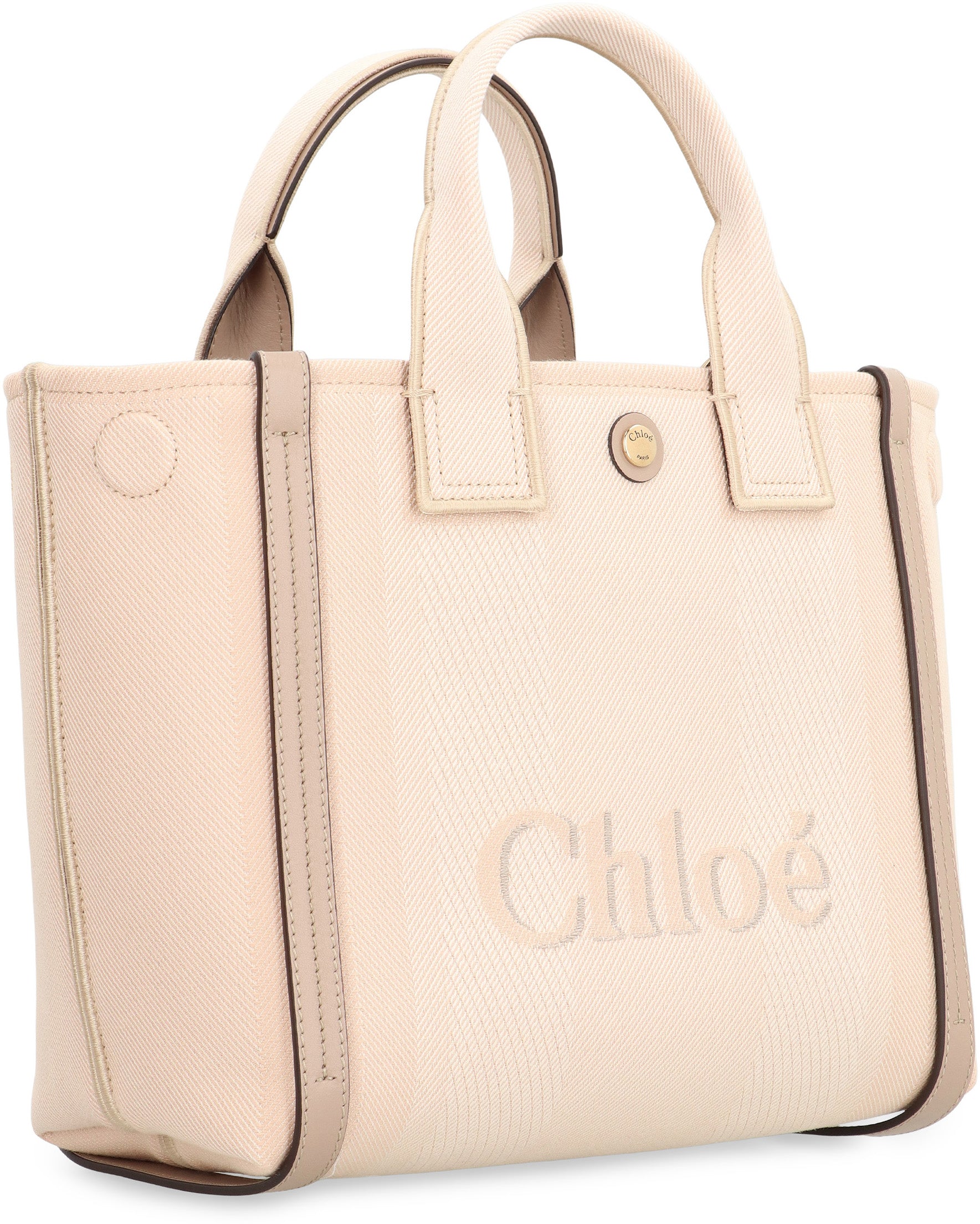 CHLOÉ Mini Canvas Tote Handbag