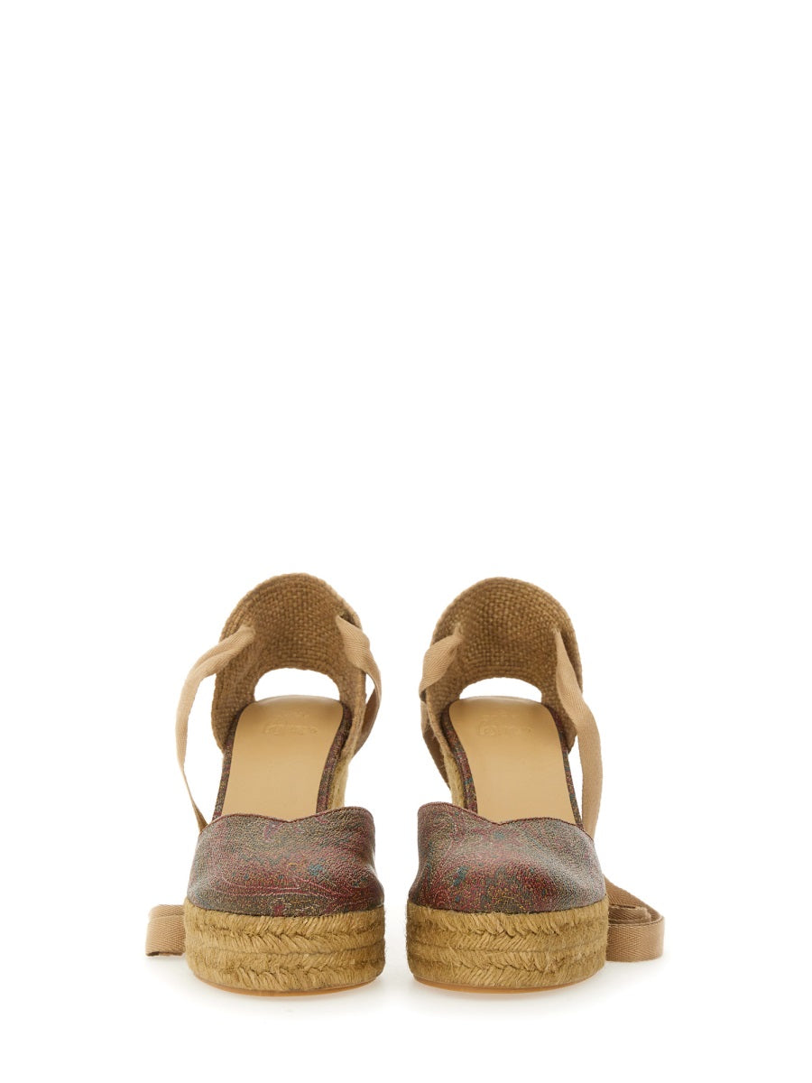 CASTAÑER Clear Etro Espadrilles for Women