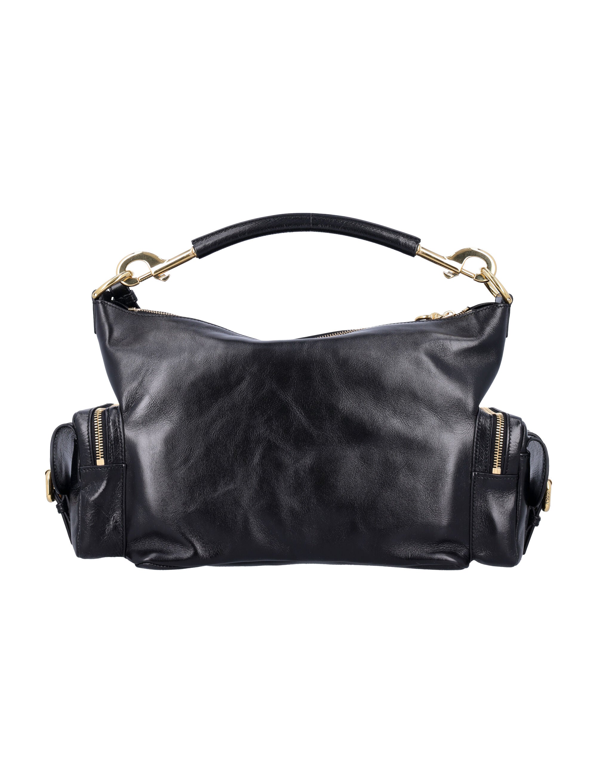 CHLOÈ Mini Leather Camera Handbag - 23 cm x 36 cm x 15 cm