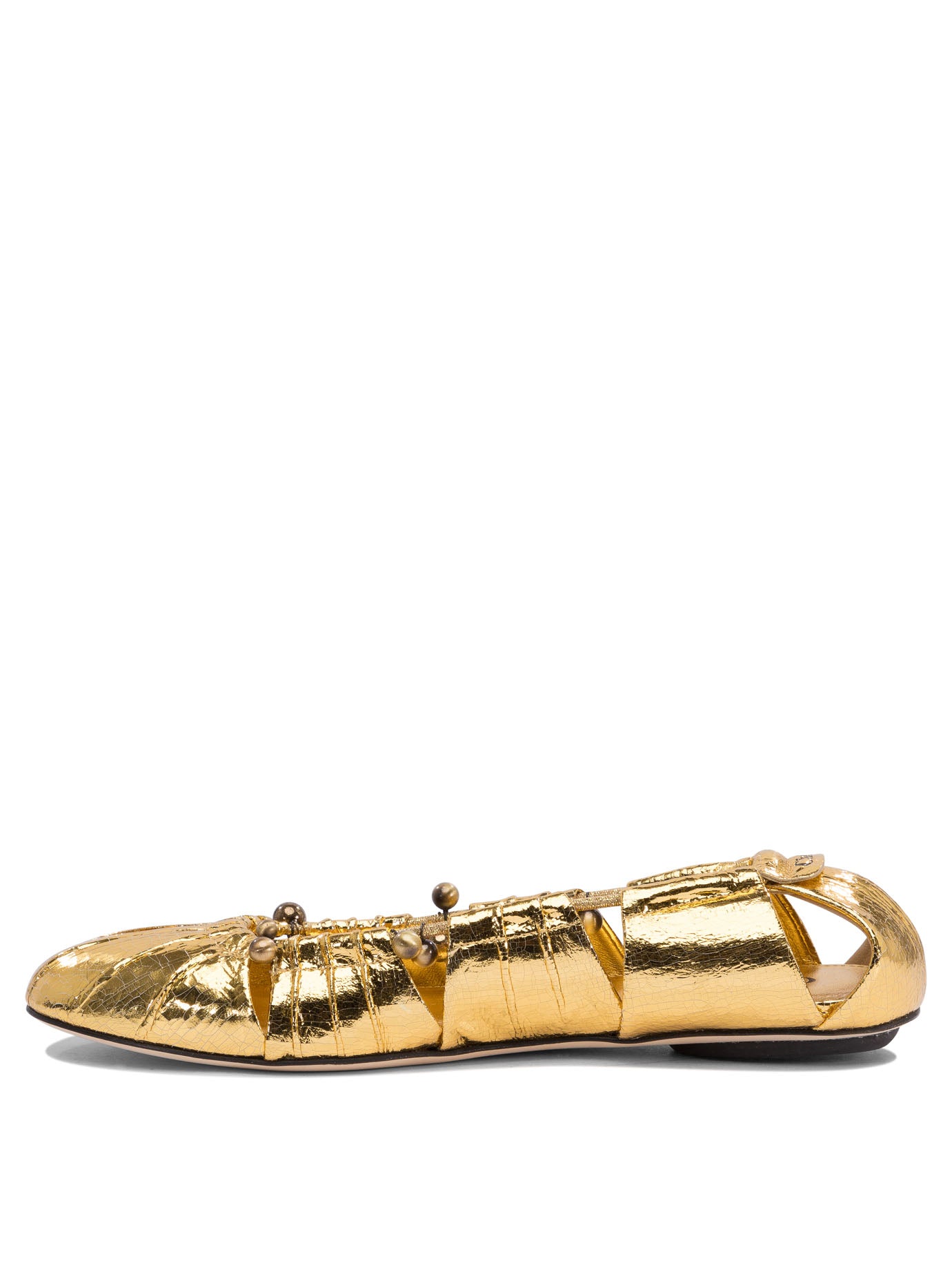CHLOÉ Elegant Ballet Flats with Cut-Out Design