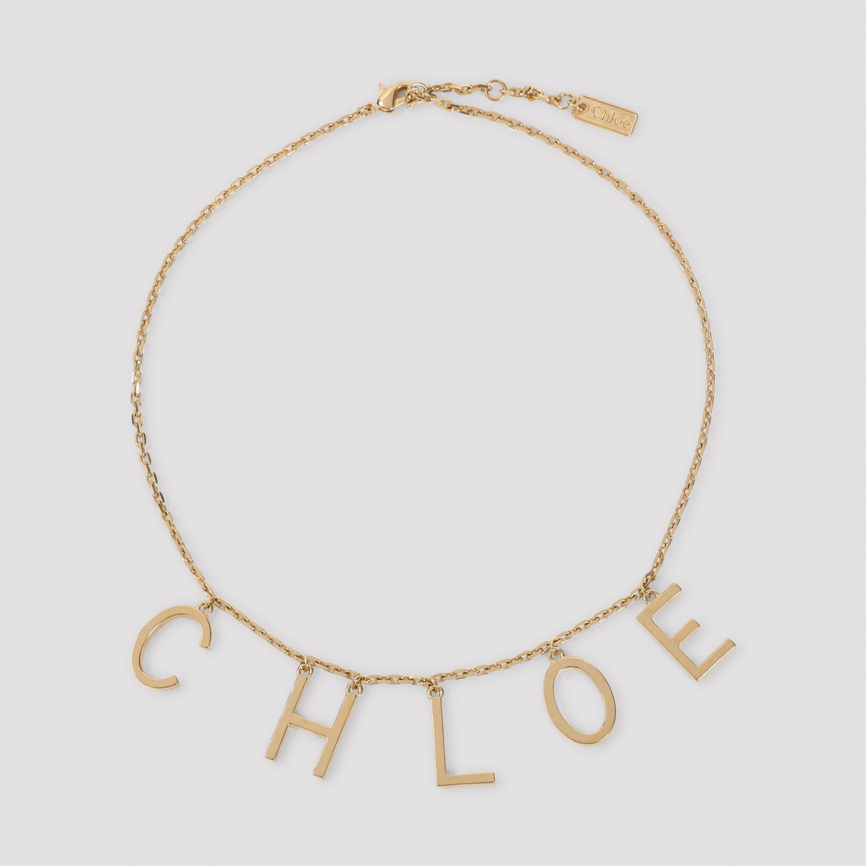 CHLOÉ Elegant Brass Necklace for Women