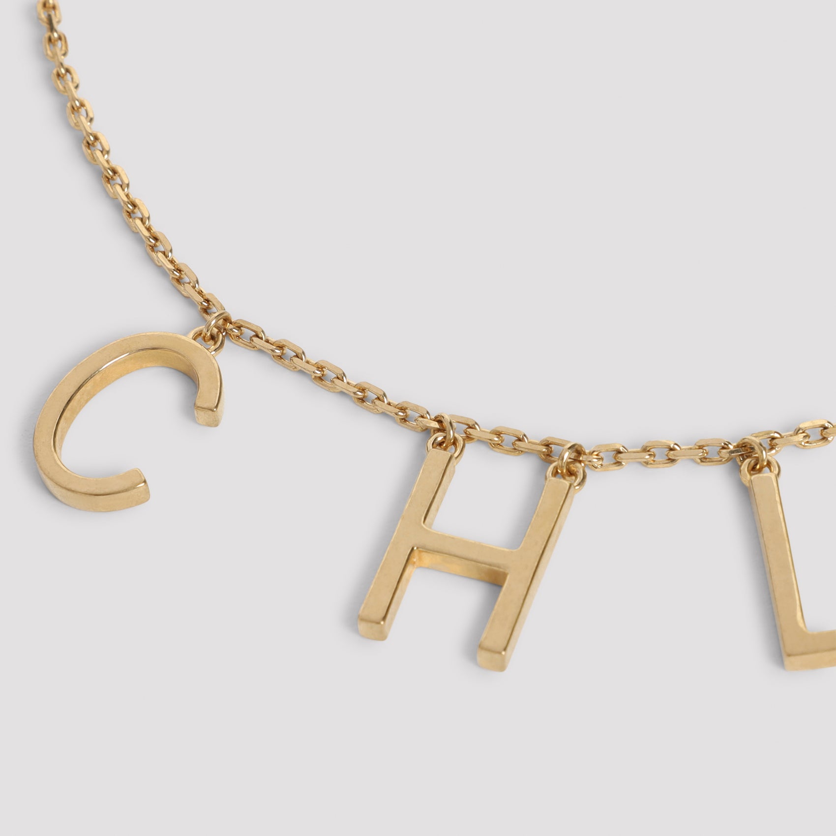 CHLOÉ Elegant Brass Necklace for Women