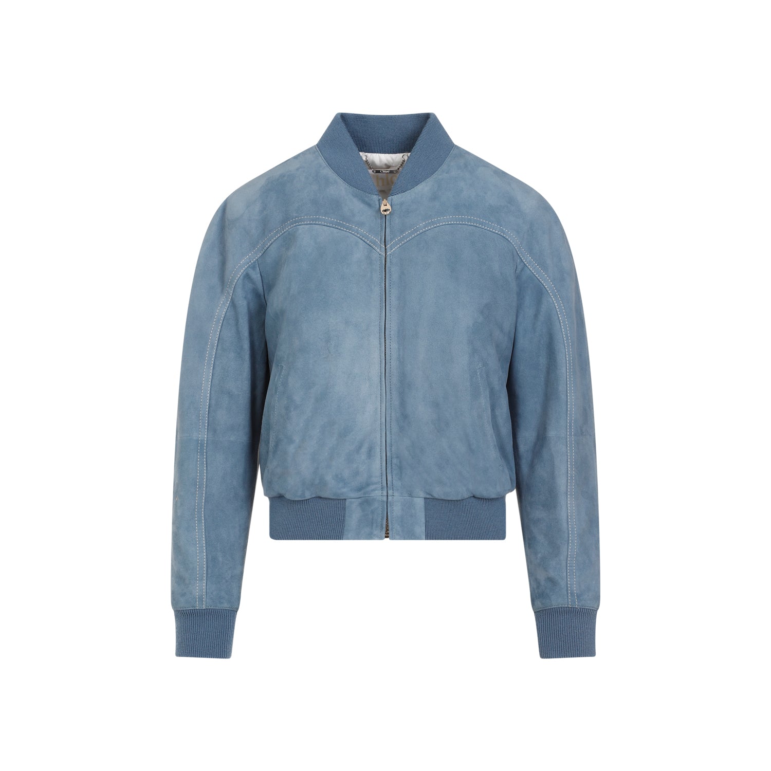 CHLOÉ Chic Stand-Up Collar Suede Jacket for Women