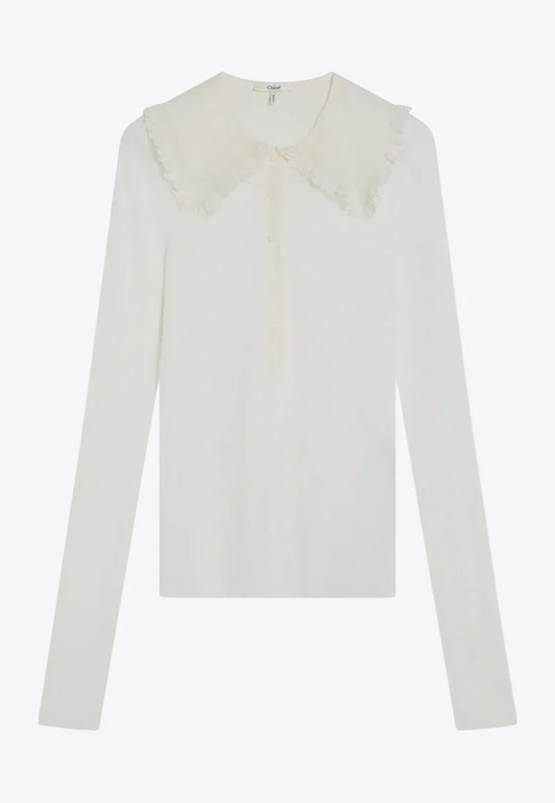 CHLOÉ Elegant Women's Wool Top