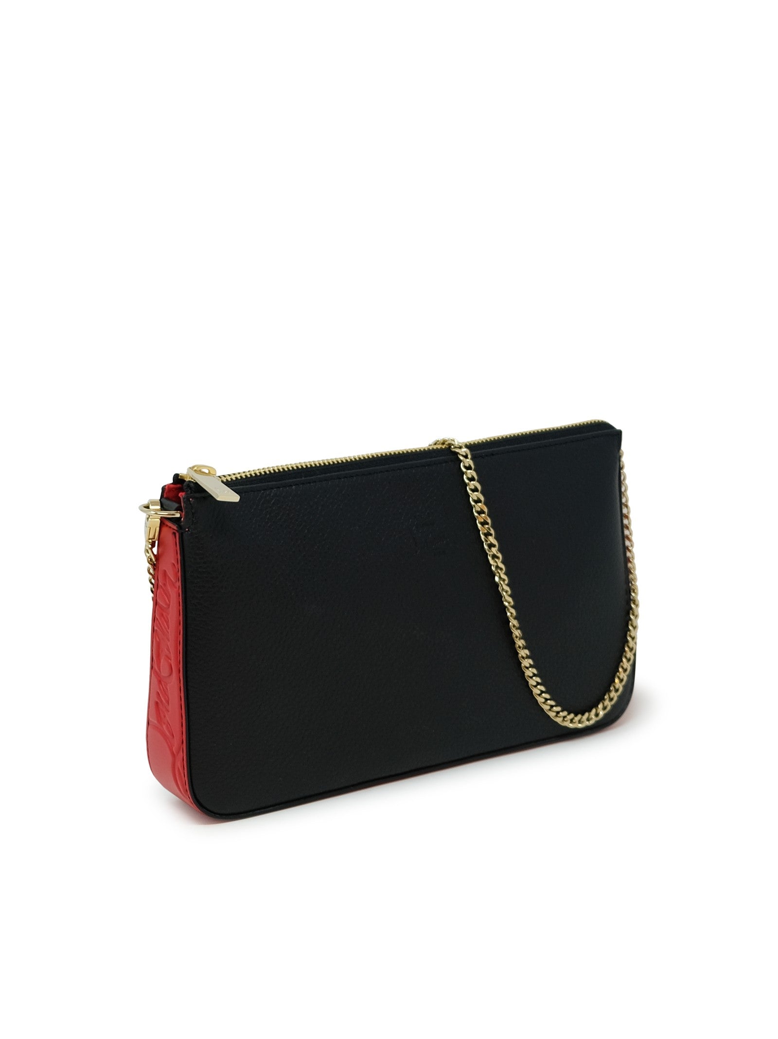 CHRISTIAN LOUBOUTIN Chic Mini Pouch Handbag - 14x25x40