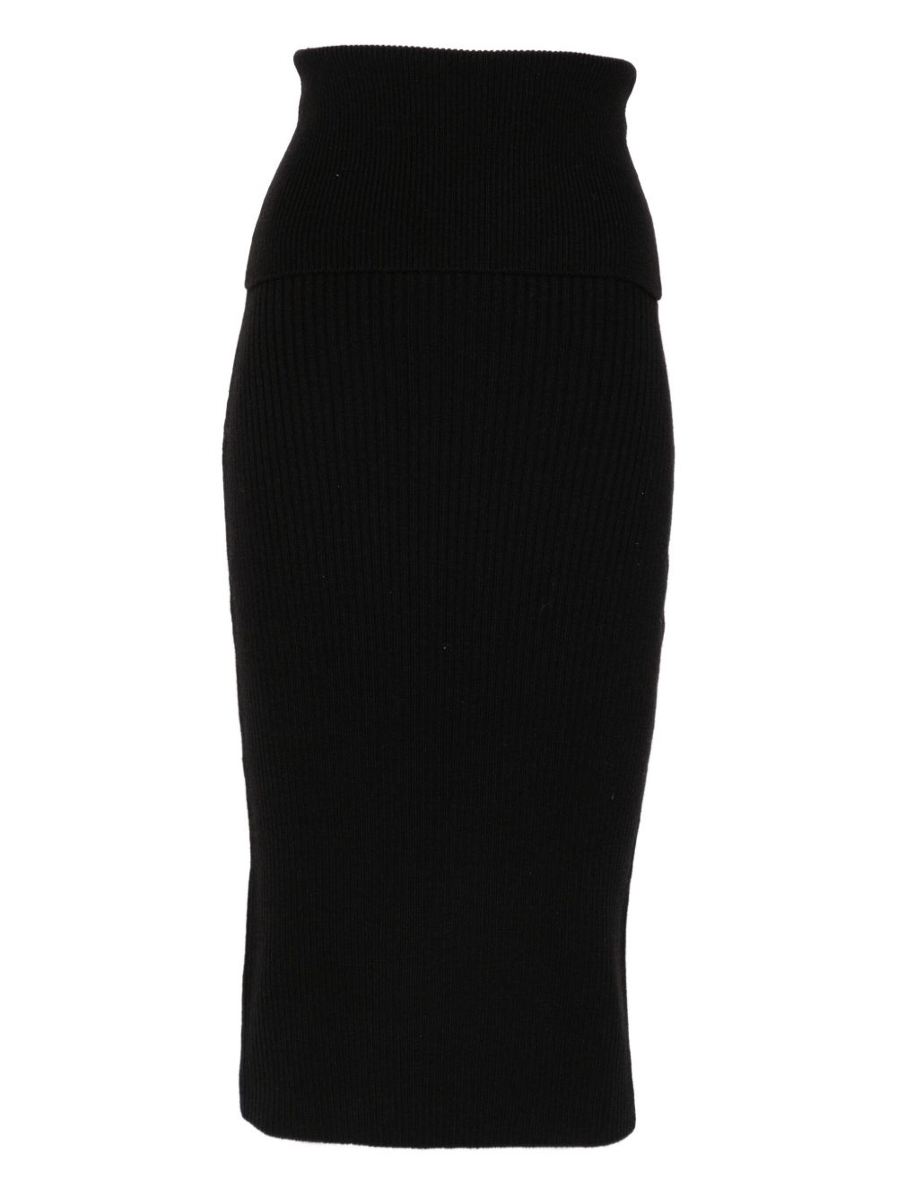 IRO Ribbed Knit Mid-Length Skirt