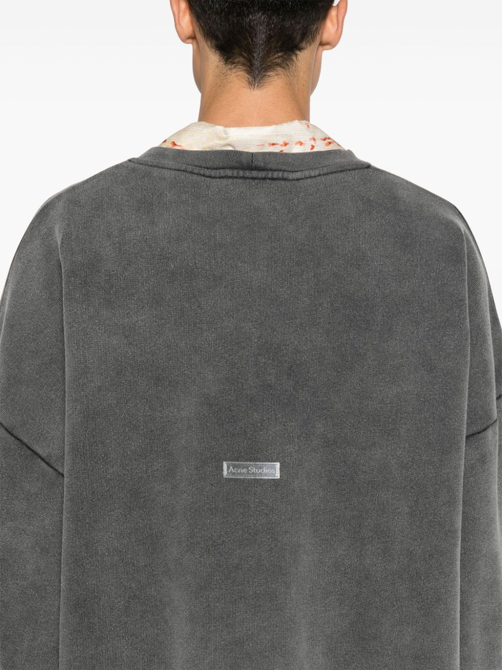 ACNE STUDIOS Logo Patch Crew Neck Sweater - Standard Men’s Sizing