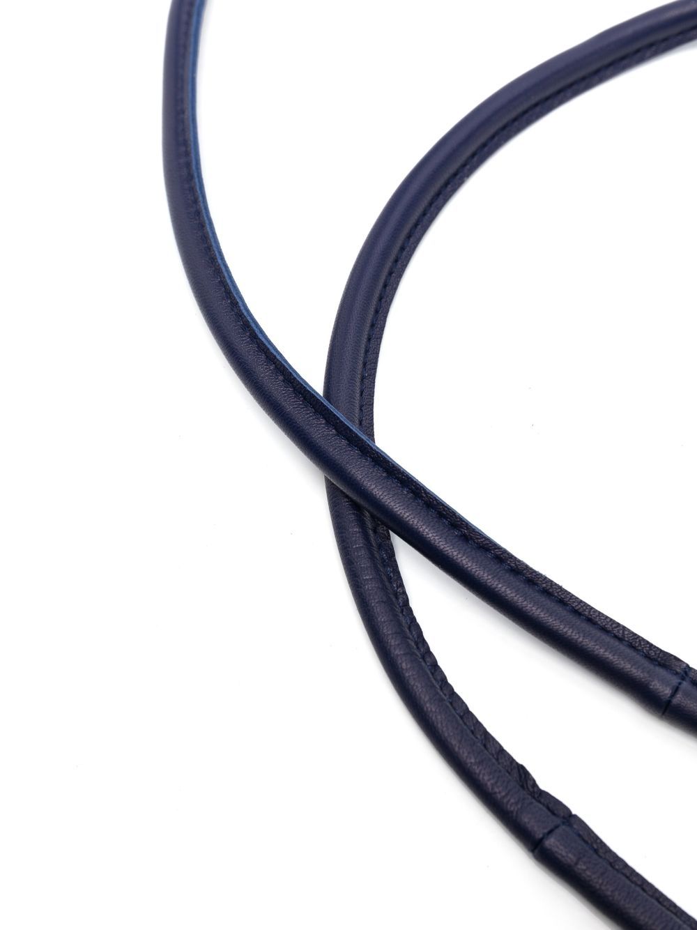 FURLING BY GIANI Adjustable Fit Leather Belt with Front Tie Fastening