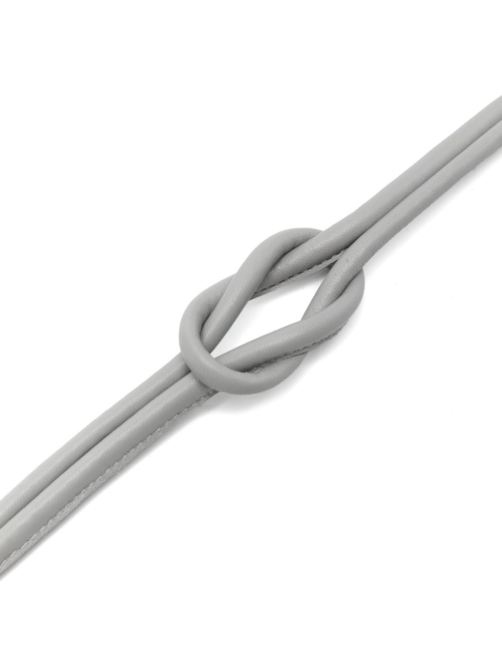 FURLING BY GIANI Padded Leather Belt with Self-Tie Fastening