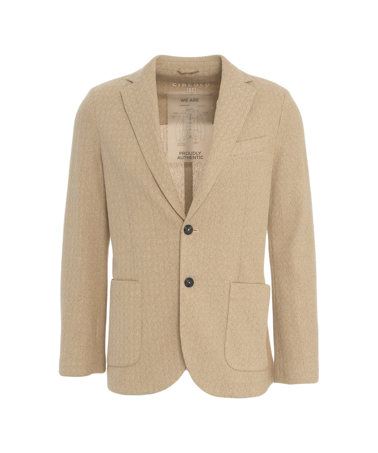 CIRCOLO 1901 Men's Mini Blazer 'Easy Jacket'