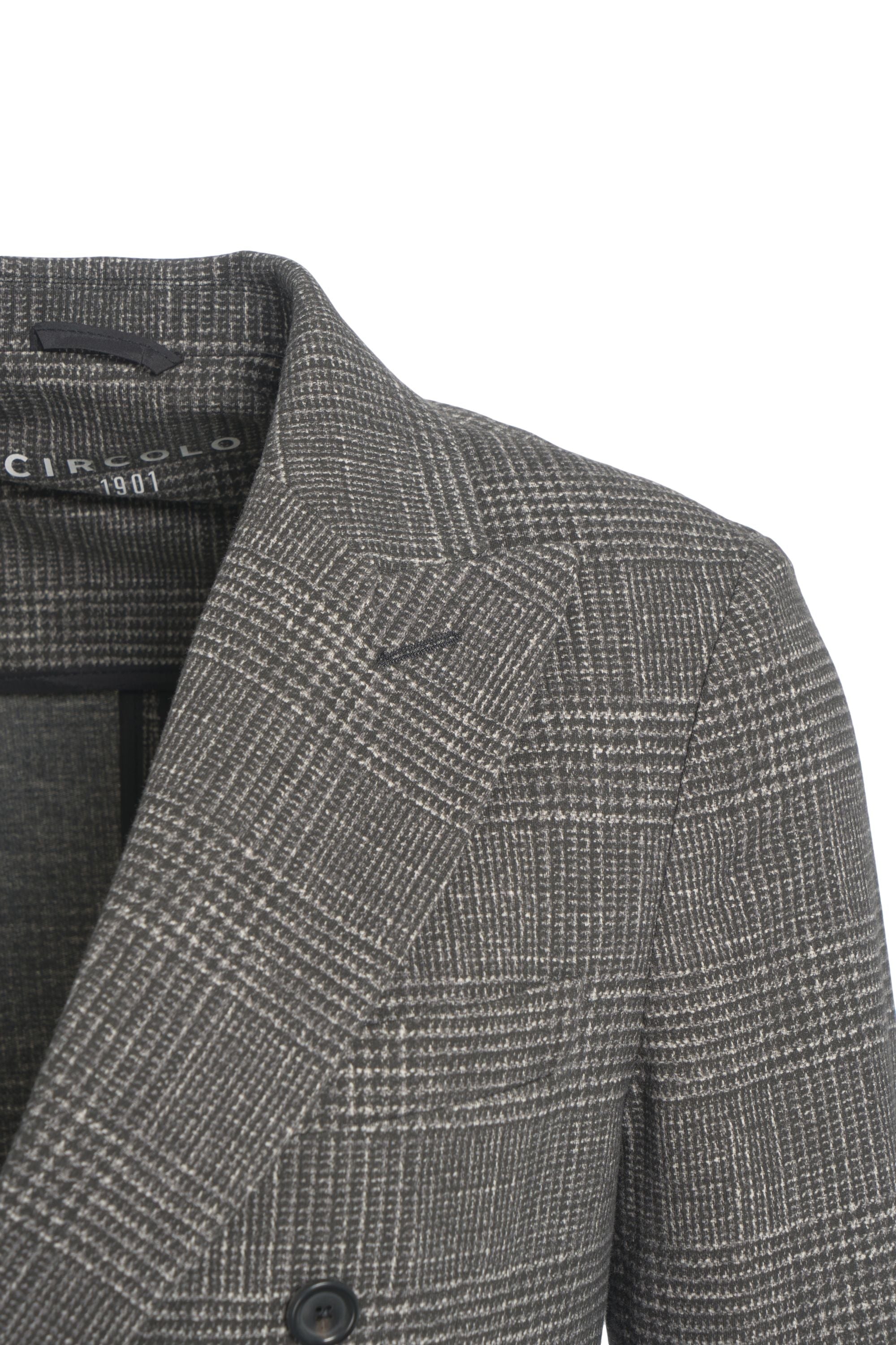 CIRCOLO 1901 Elegant Double-Breasted Glencheck Blazer
