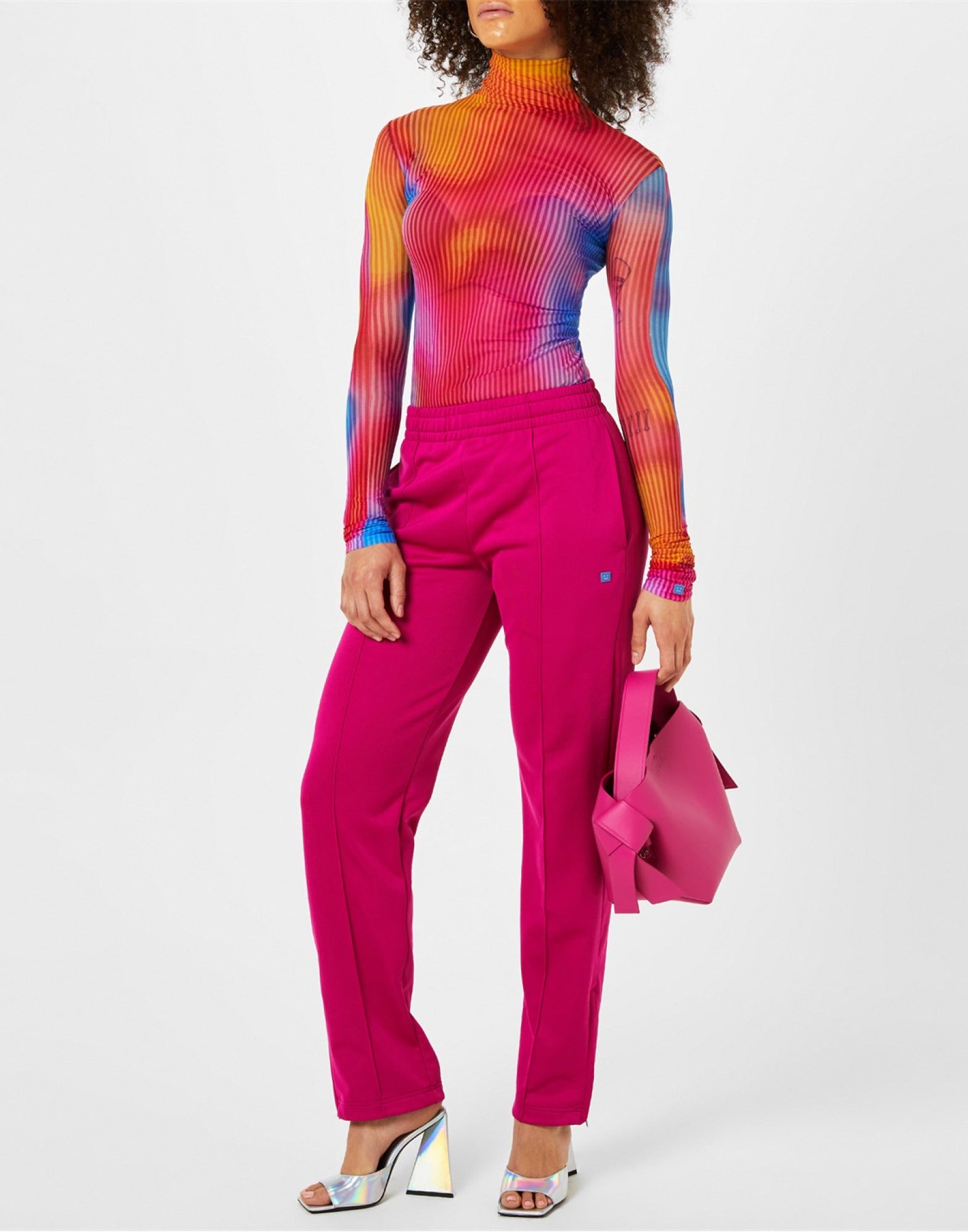 ACNE STUDIOS Feist Face Mini Track Pants for Women