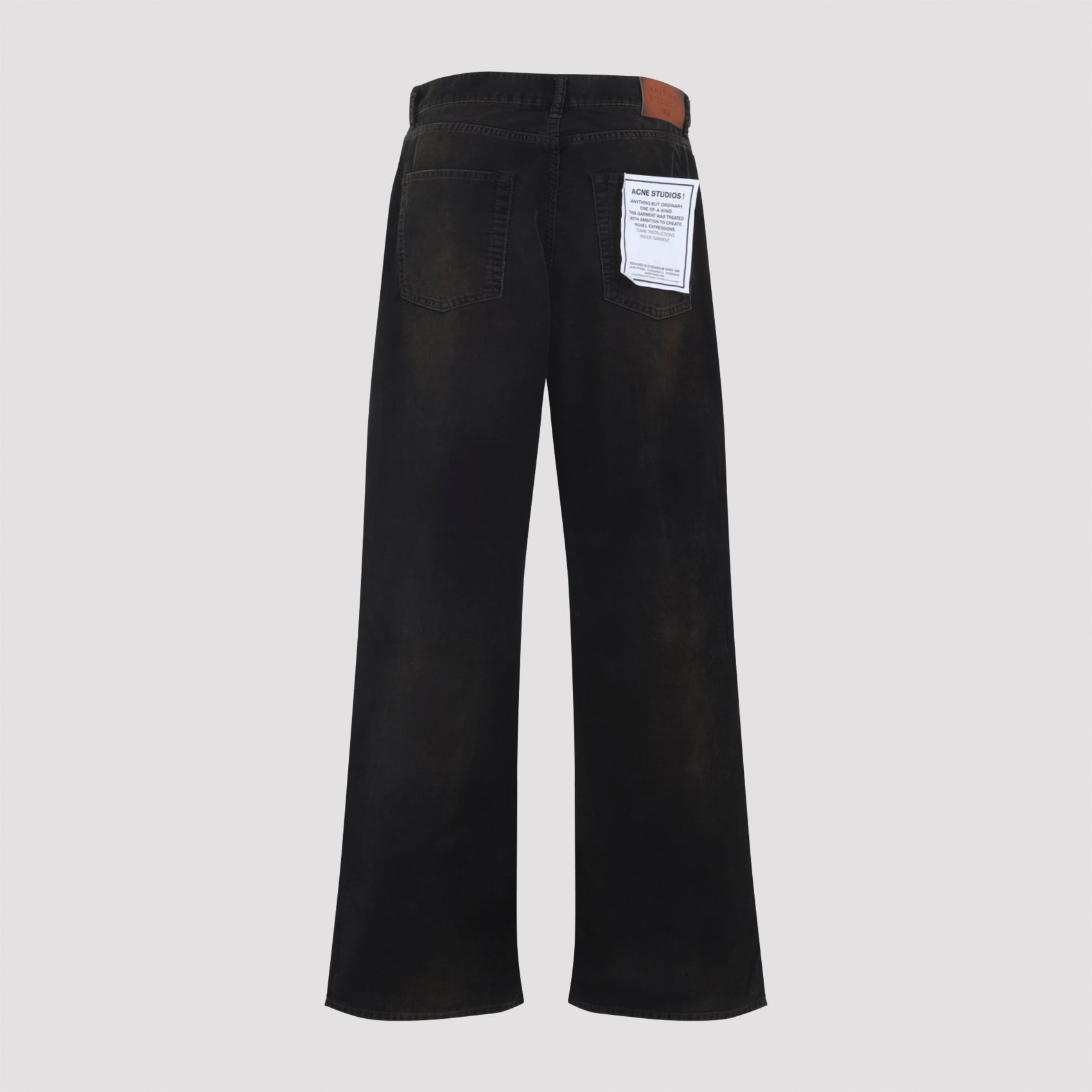ACNE STUDIOS Essential Cotton Pants for Women - FW25 Collection