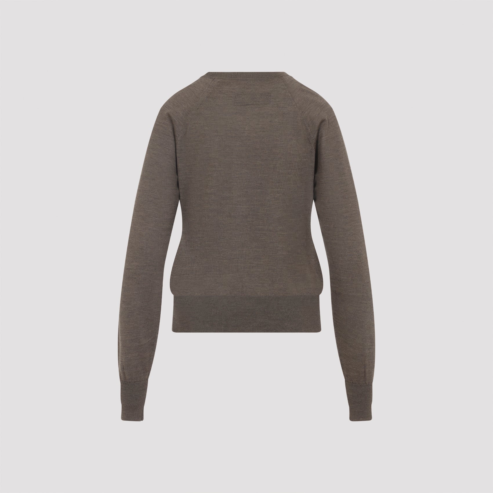PHOEBE PHILO Mini V Neck Wool Sweater