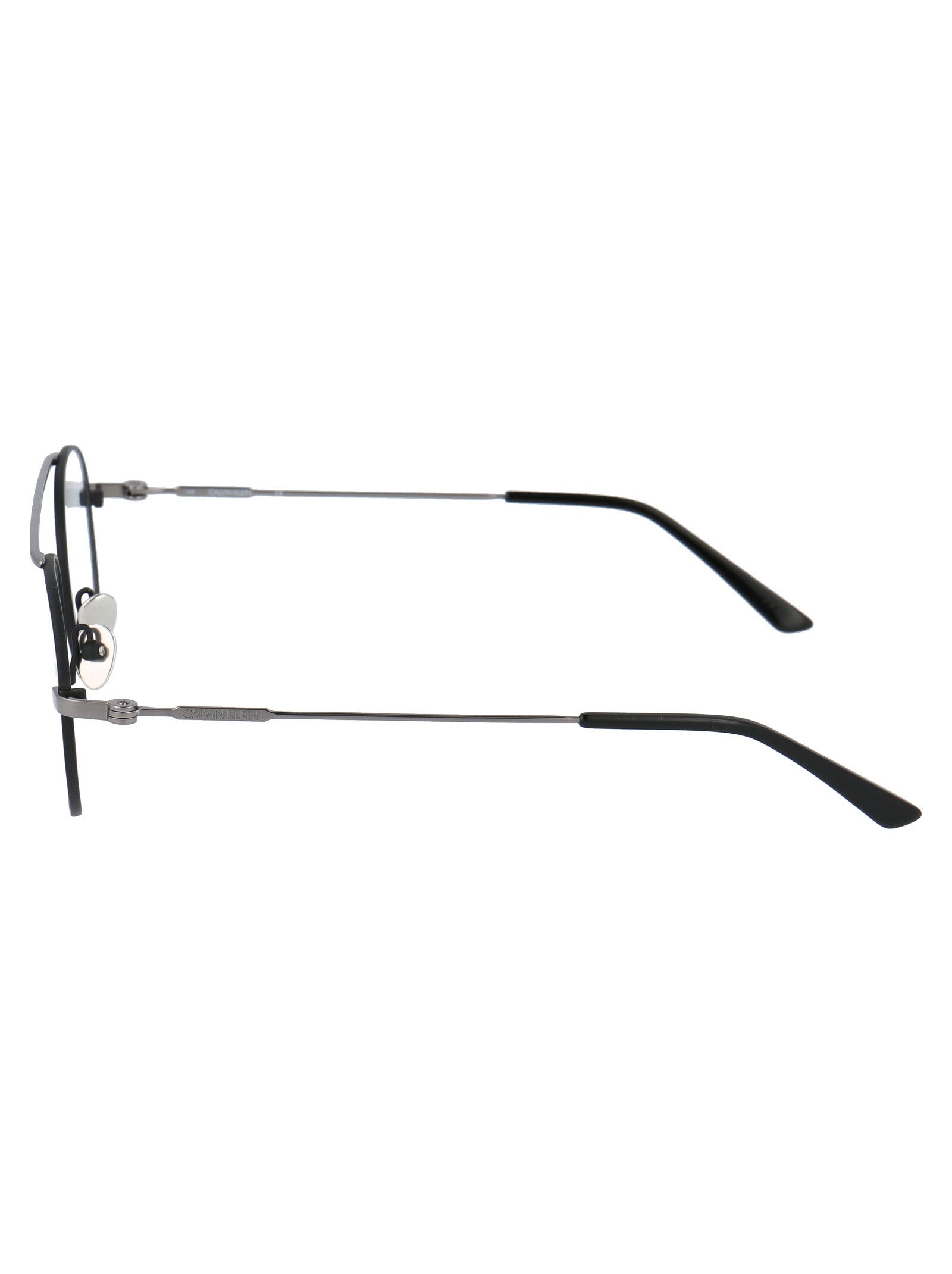 CALVIN KLEIN Matte Metal Optical Glasses - Unisex Fashion Accessory