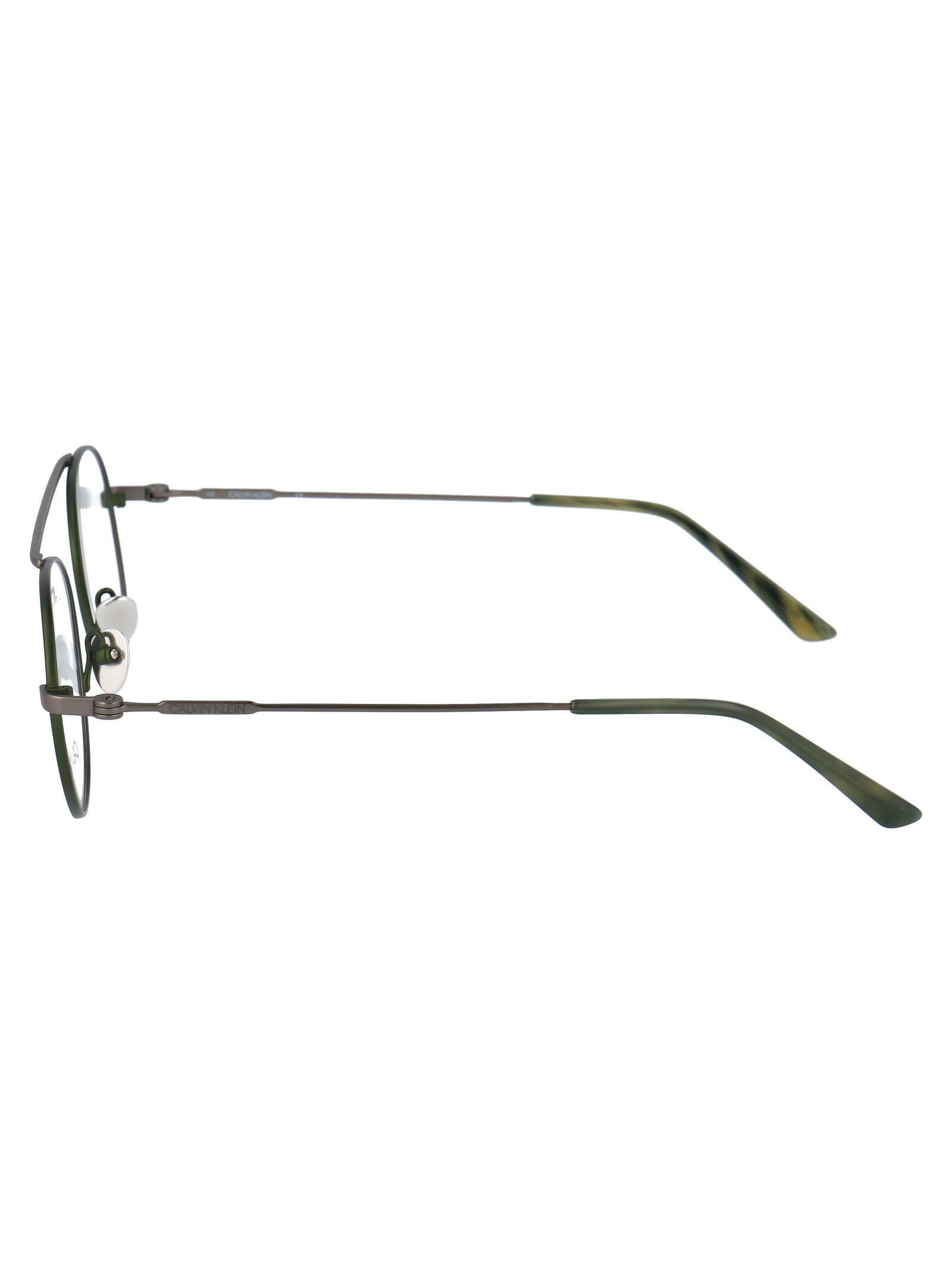 CALVIN KLEIN Matte Hunter Metal Optical Glasses