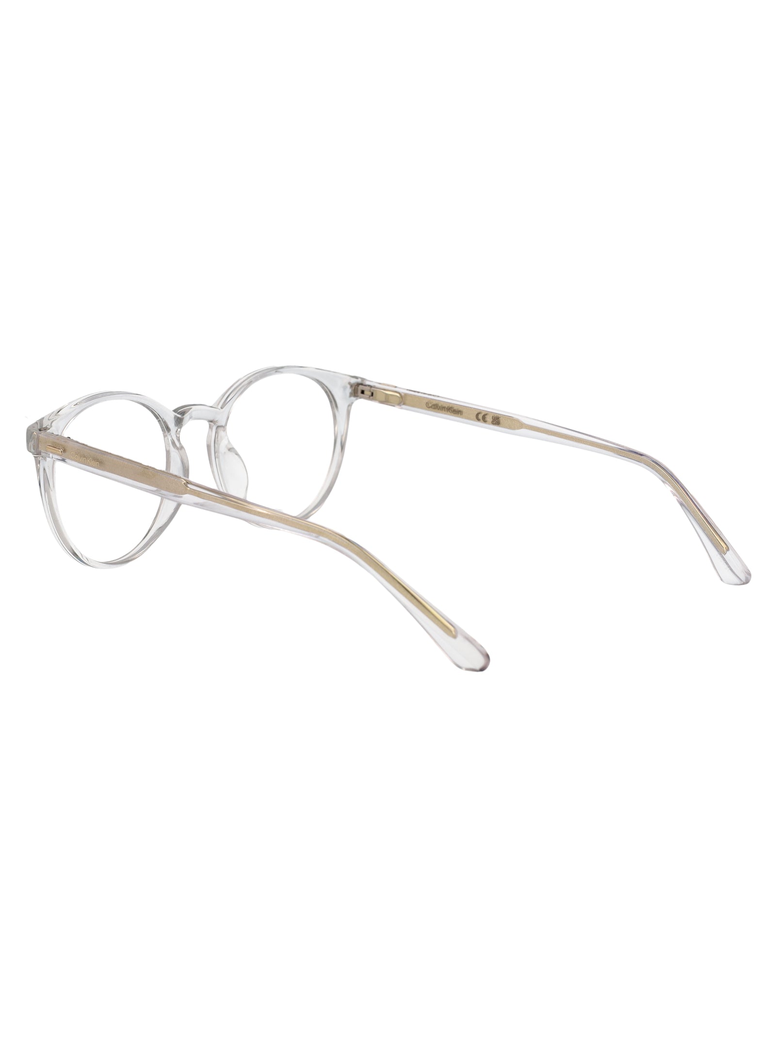 CALVIN KLEIN Crystal Clear Unisex Acetate Glasses