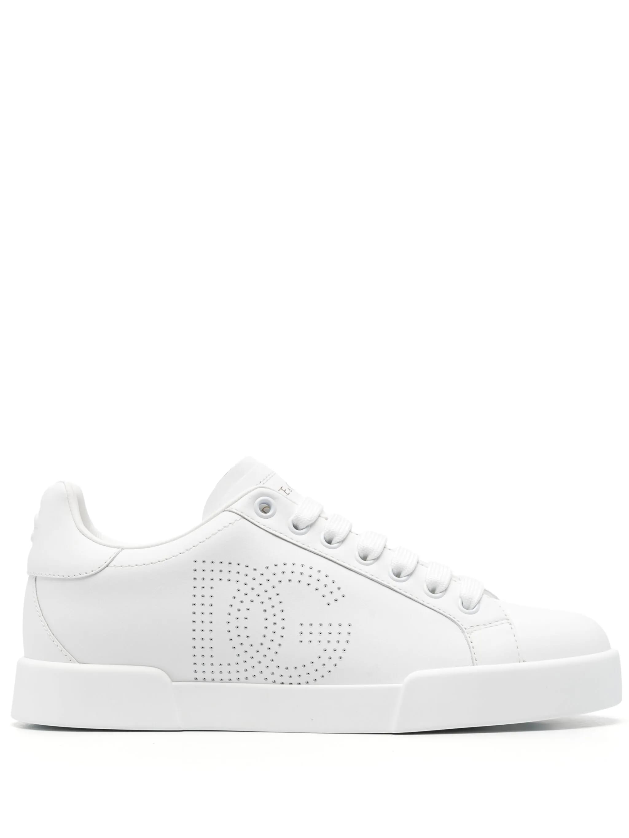 DOLCE & GABBANA Portofino Leather Sneaker for Women