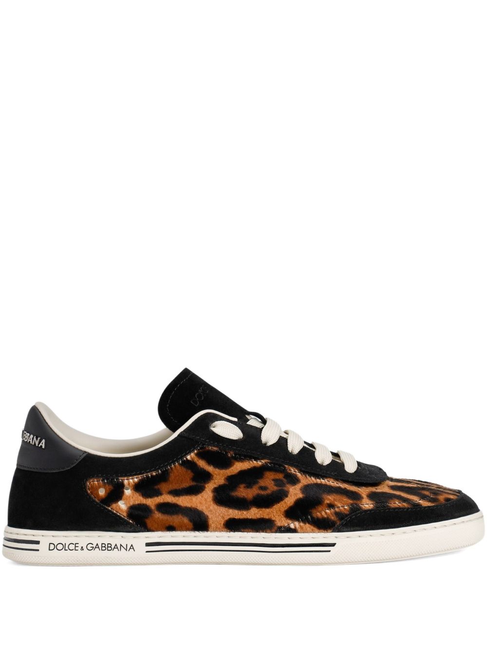 DOLCE & GABBANA Low-Top Leopard Print Sneakers for Women