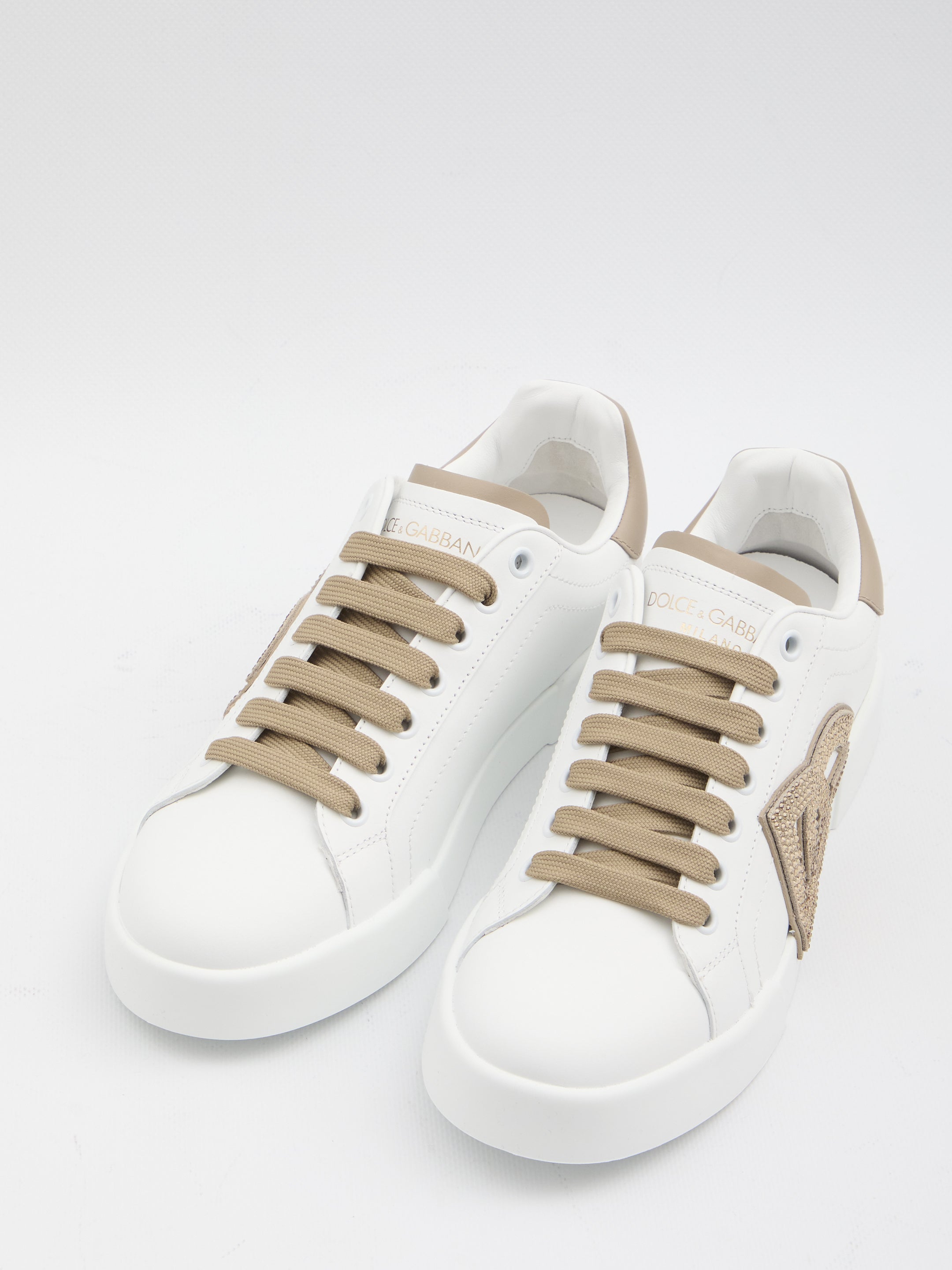 DOLCE & GABBANA Sophisticated Leather Sneaker
