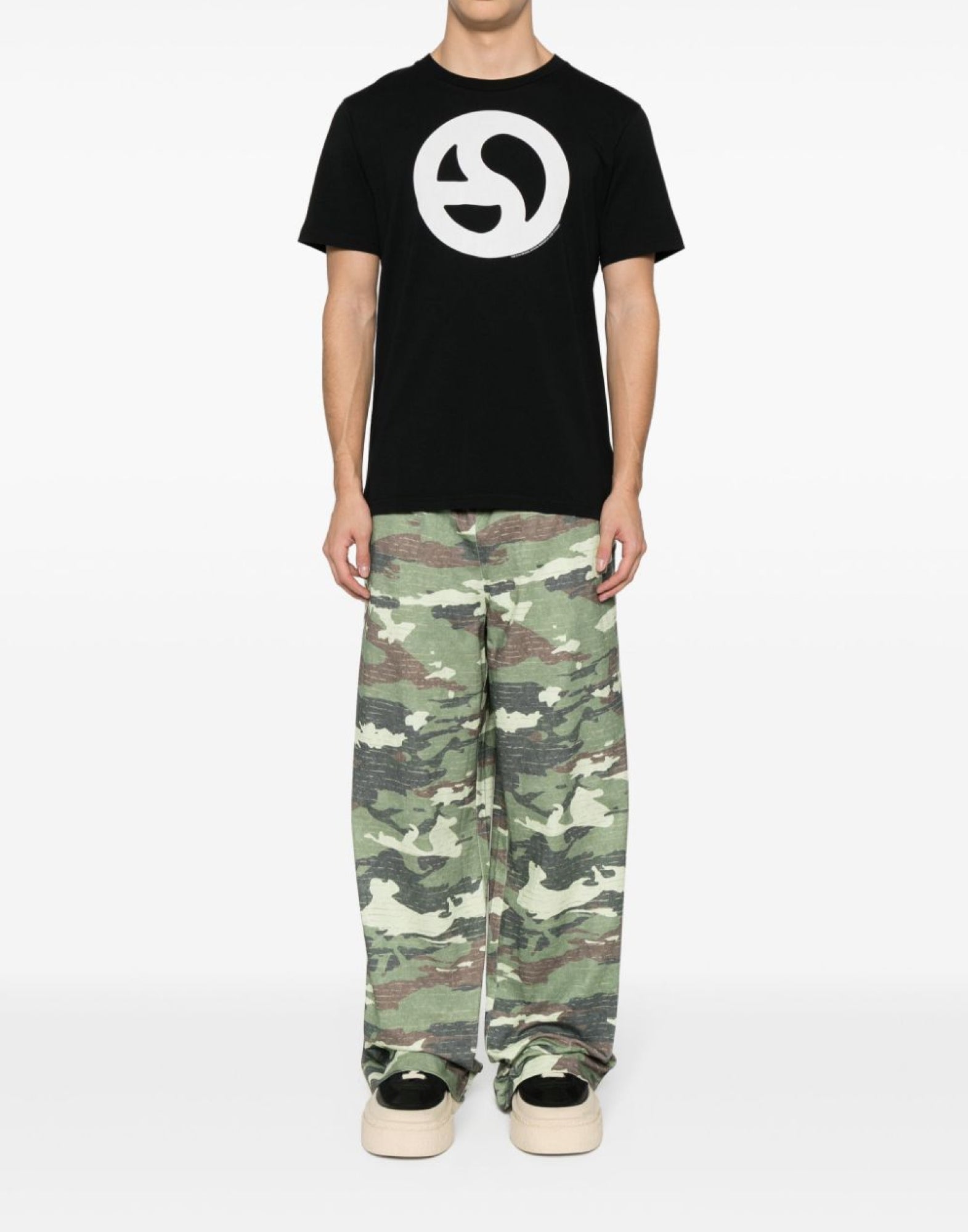 ACNE STUDIOS Everest Logogram Short Sleeve T-Shirt for Men