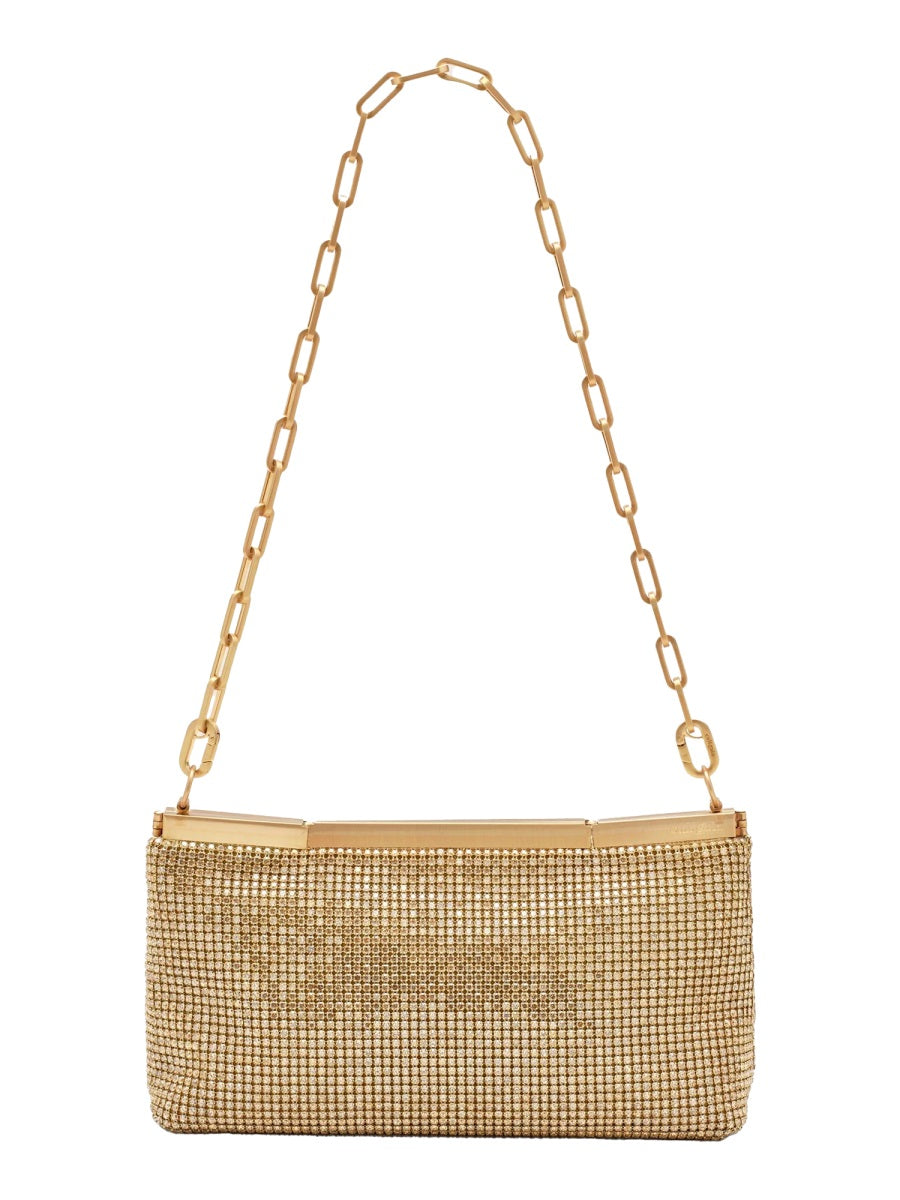 CULT GAIA Mini Clutch with Rhinestone Detail