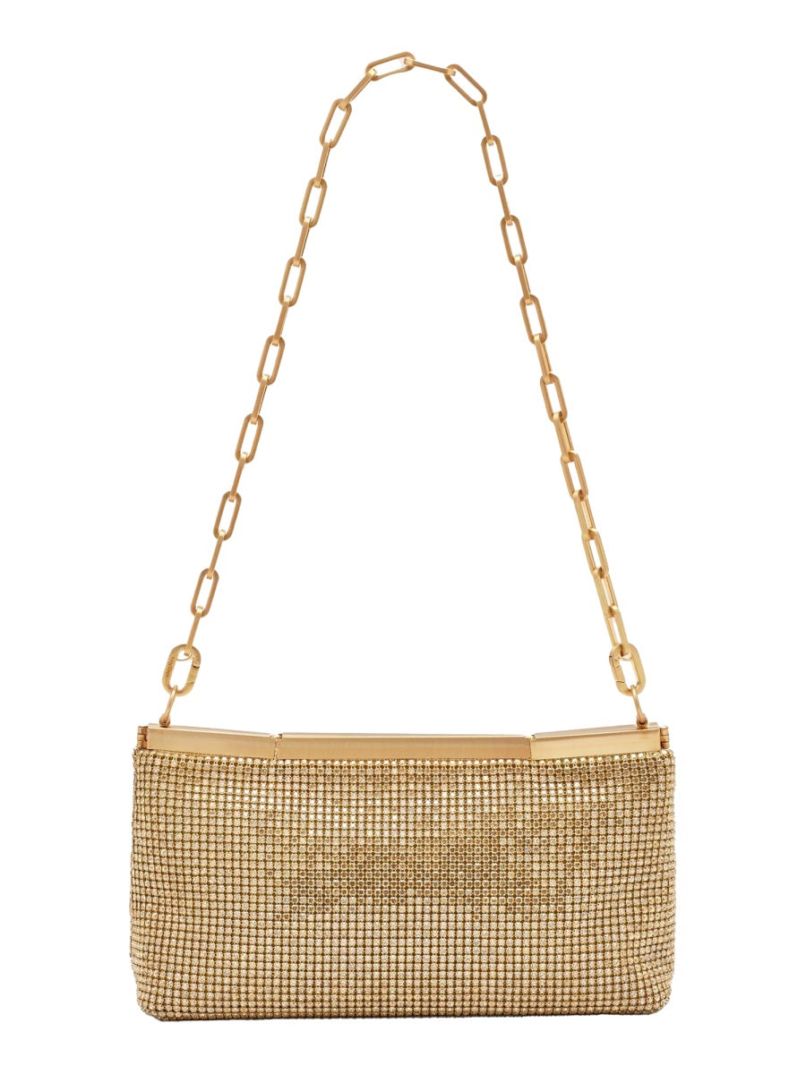 CULT GAIA Mini Clutch with Rhinestone Detail