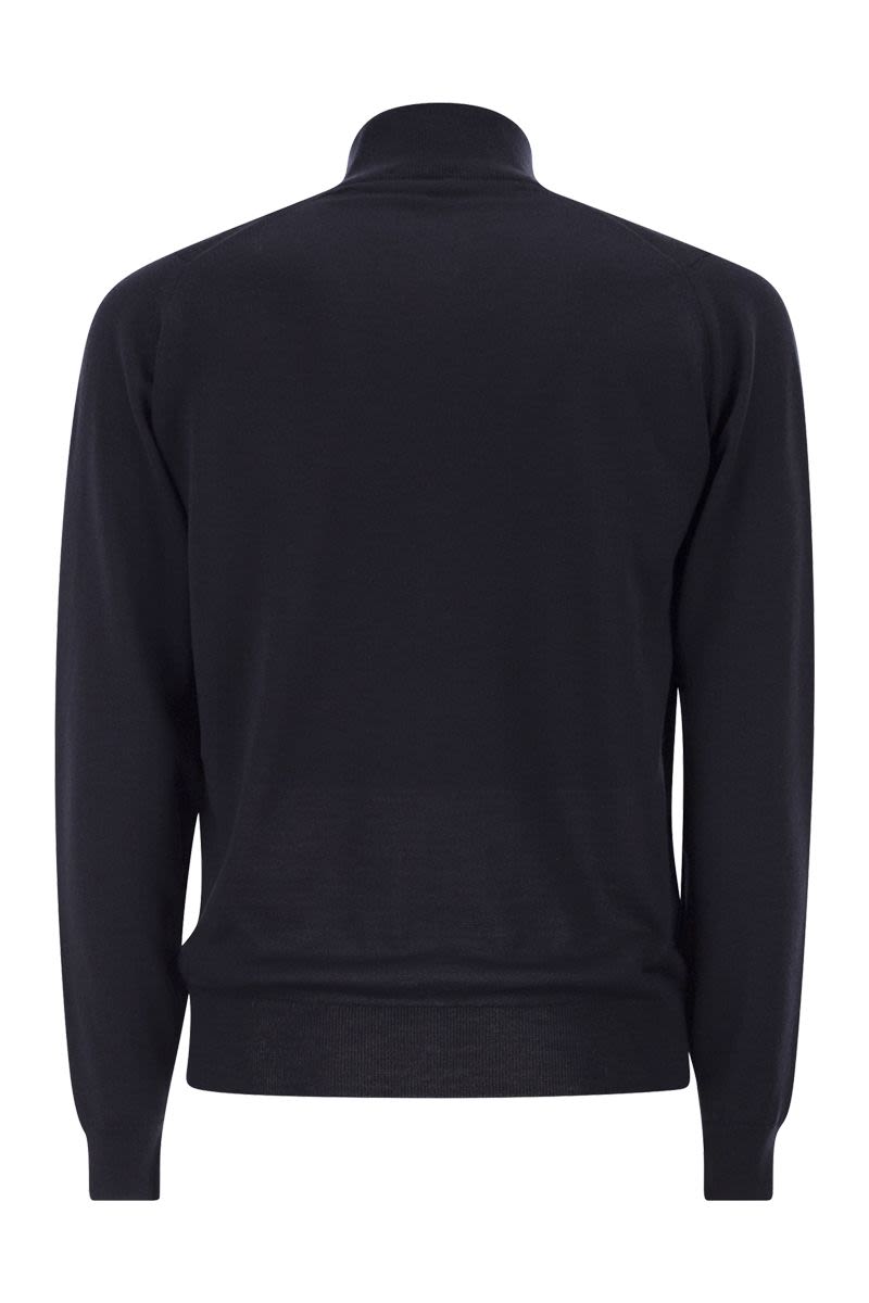 JOHN SMEDLEY Extra Fine Merino Wool Cardigan - Midweight Knit