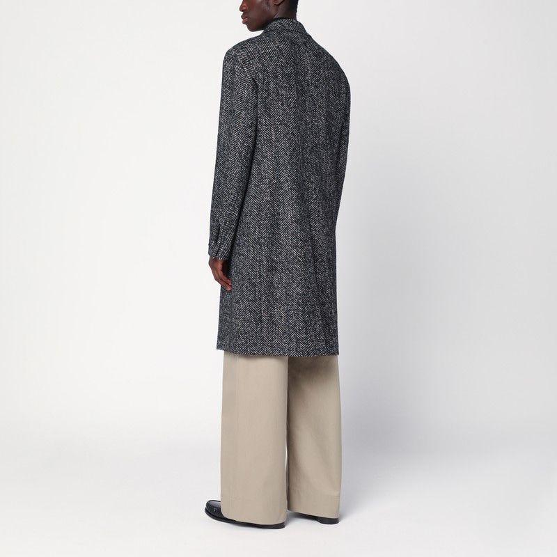 TAGLIATORE Double-Breasted Houndstooth Jacket for Men