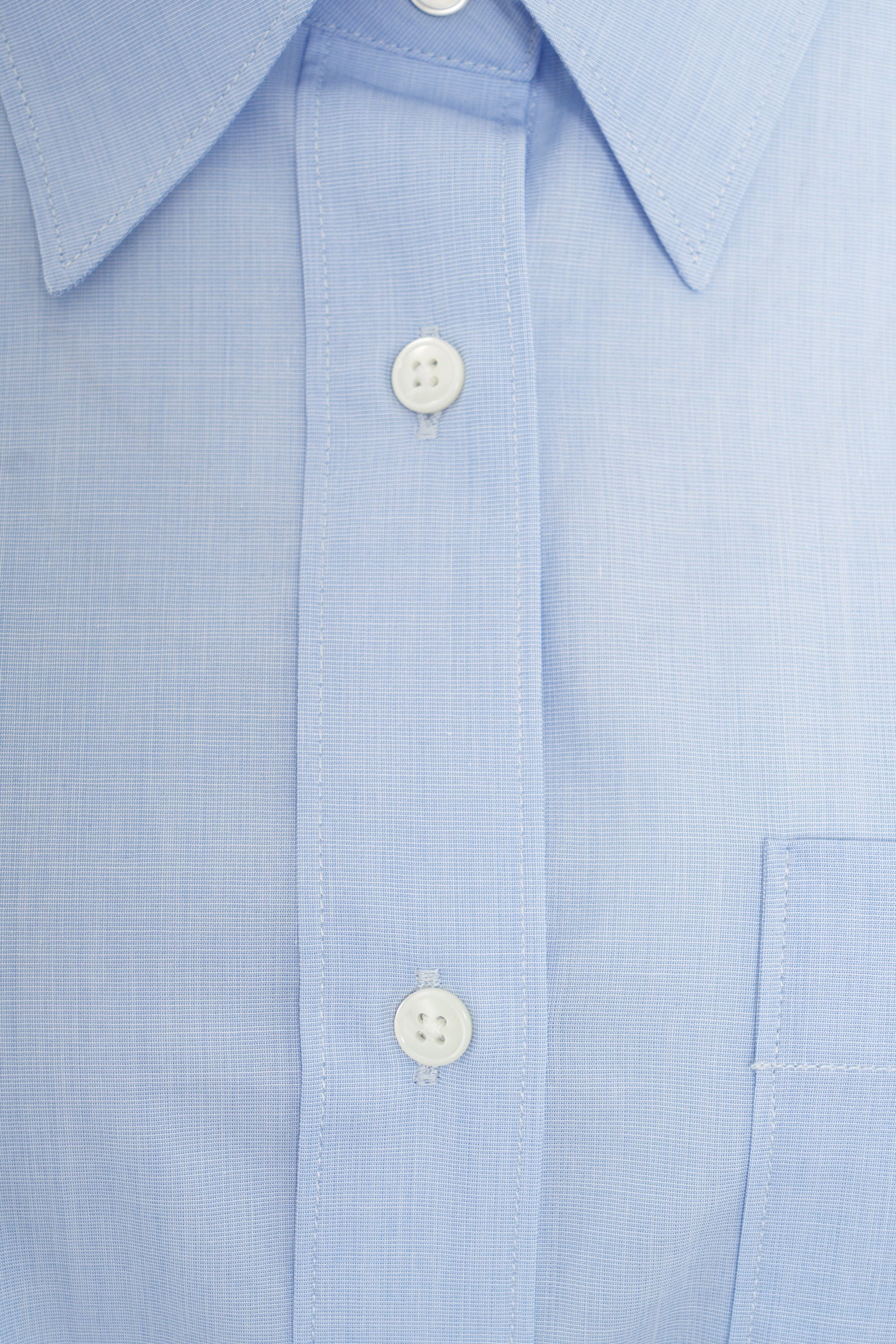 Oversized Closed Shirt in Cotton for Women