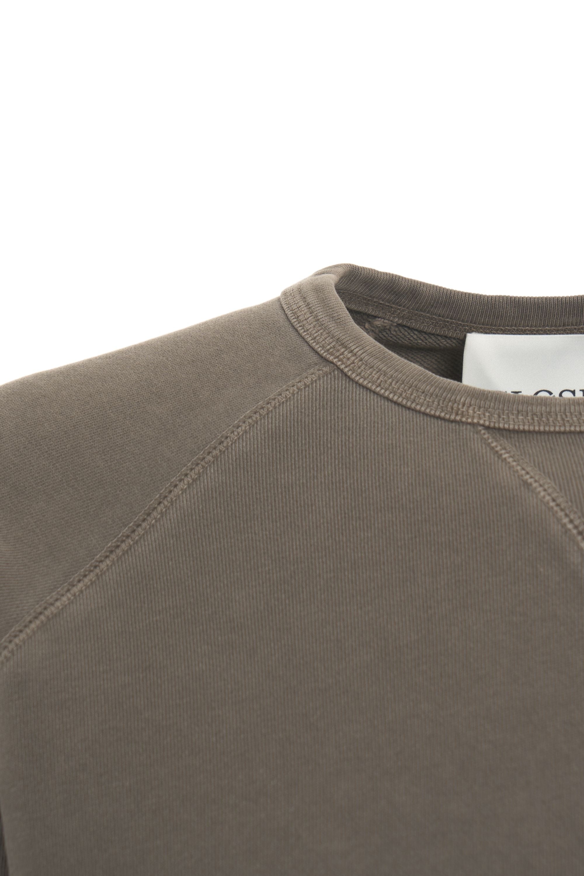 CLOSED Classic Crew Neck Sweatshirt with Subtle Logo - FW25