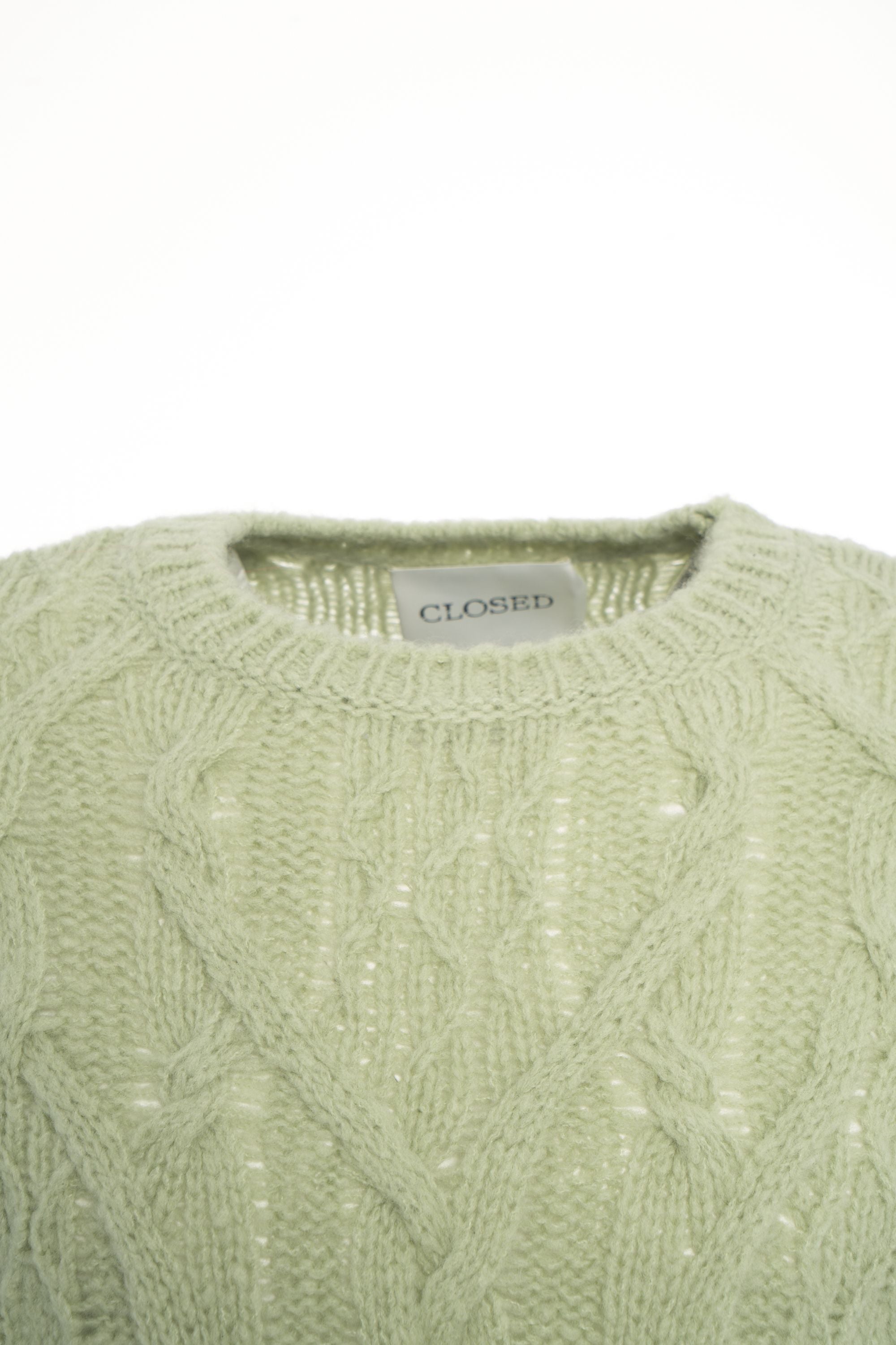 CLOSED Cable Knit Pullover for Men